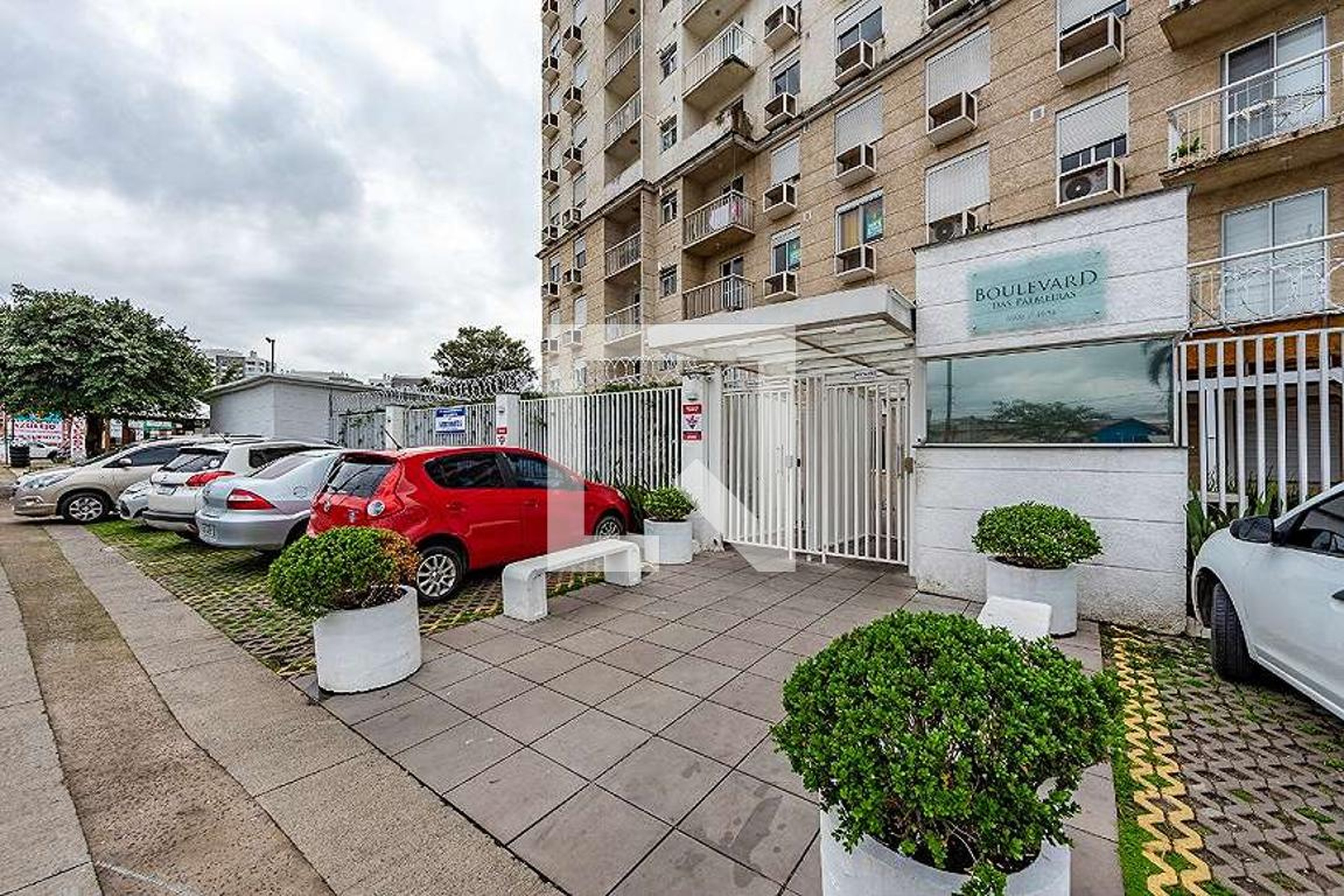 Fachada do Condomínio Condomínio Boulevard das Palmeiras