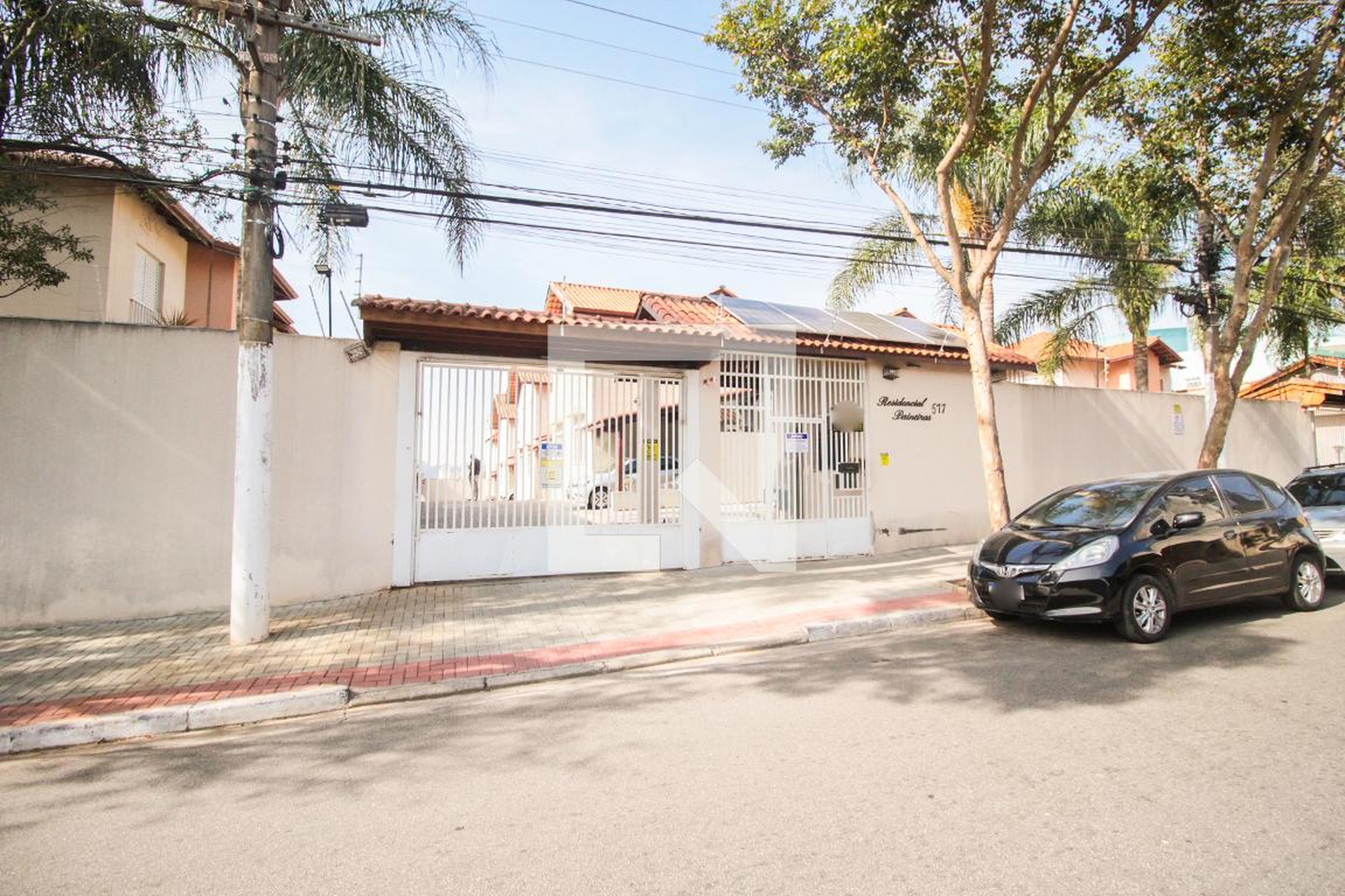 Fachada do Condomínio Residencial Paineiras