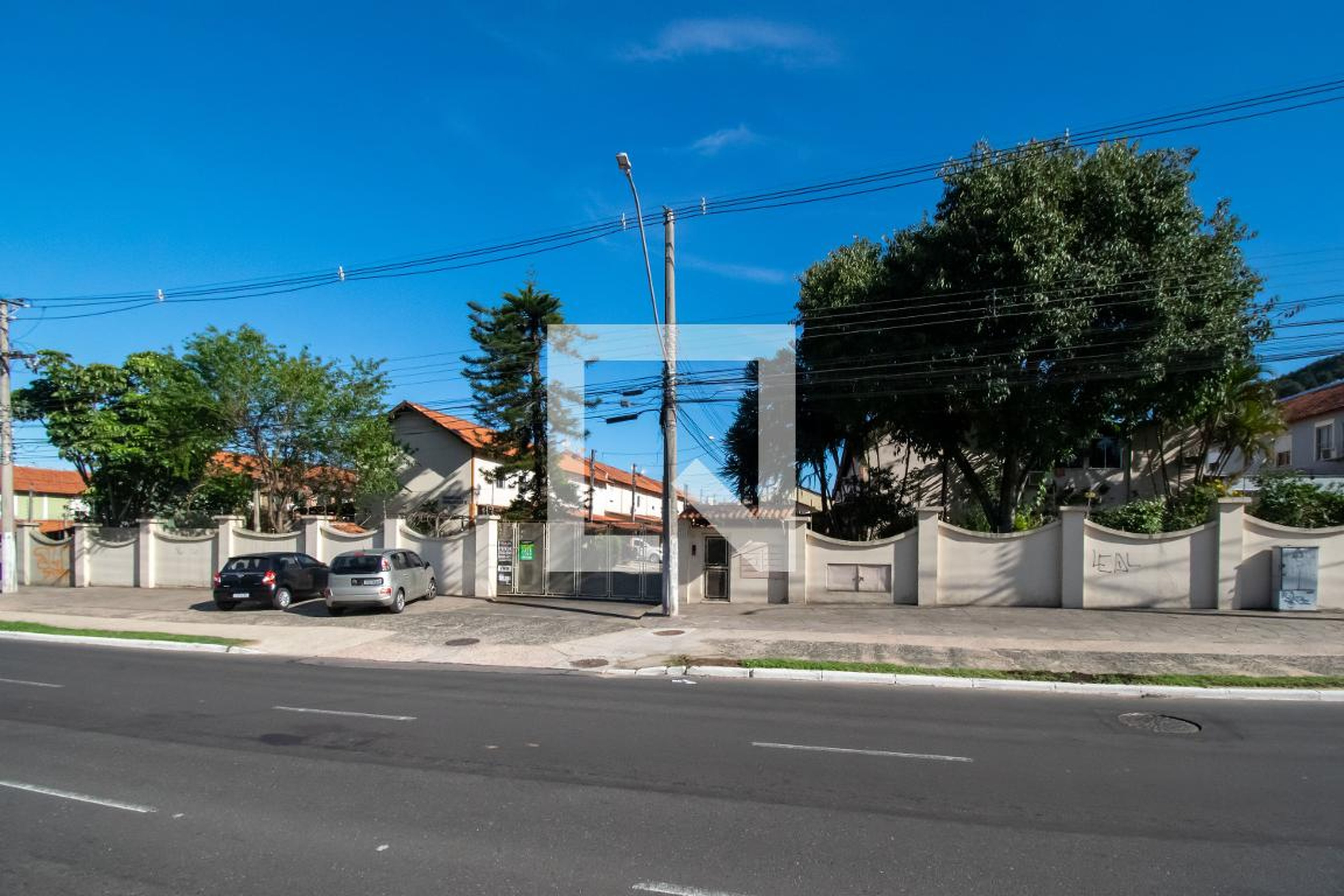 Fachada do Condomínio Residencial Bouganville II