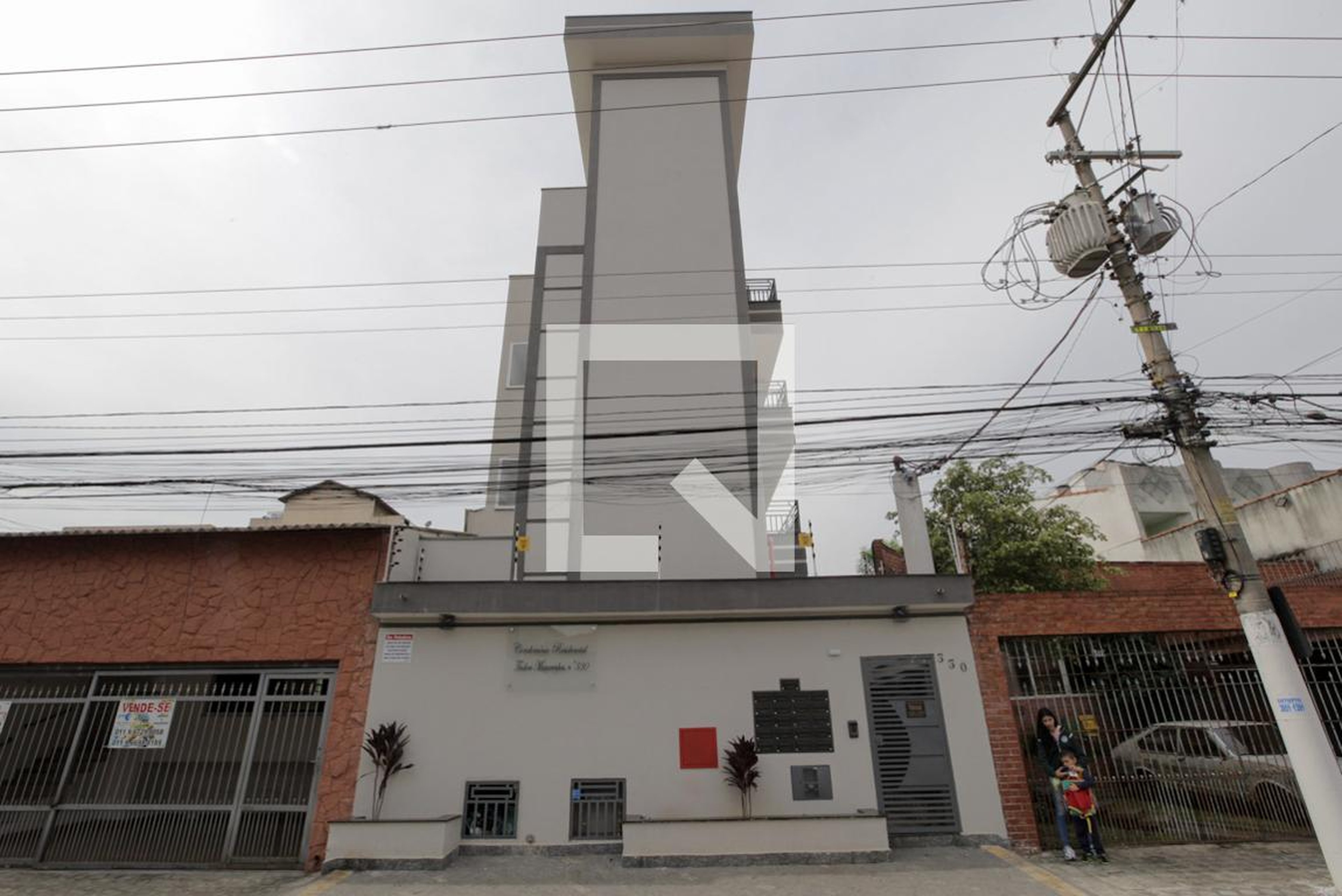 Fachada Condomínio em Rua Teodoro Mascarenhas, 33