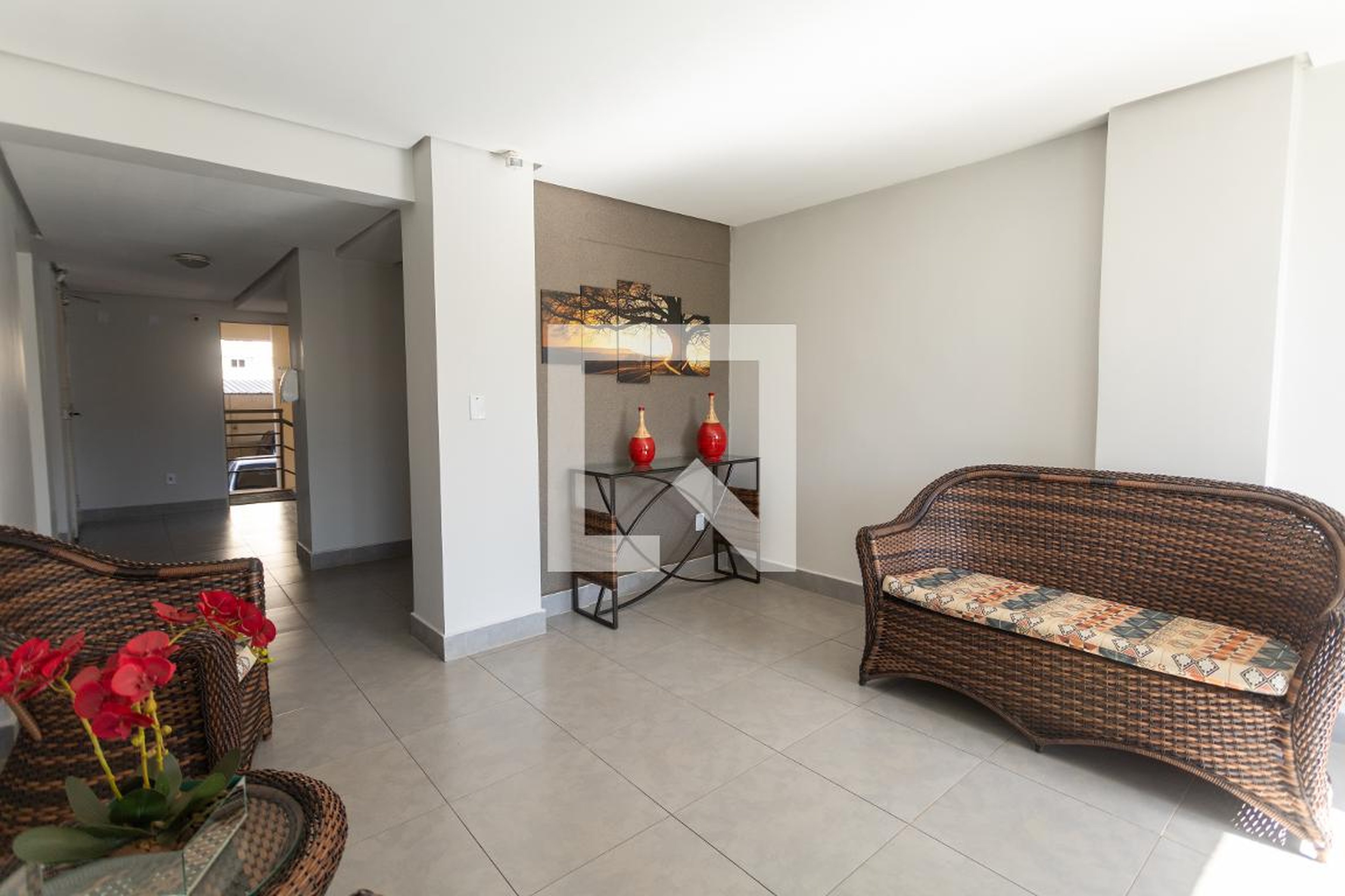 Hall social Condomínio em Avenida Barão do Rio Branco, 0