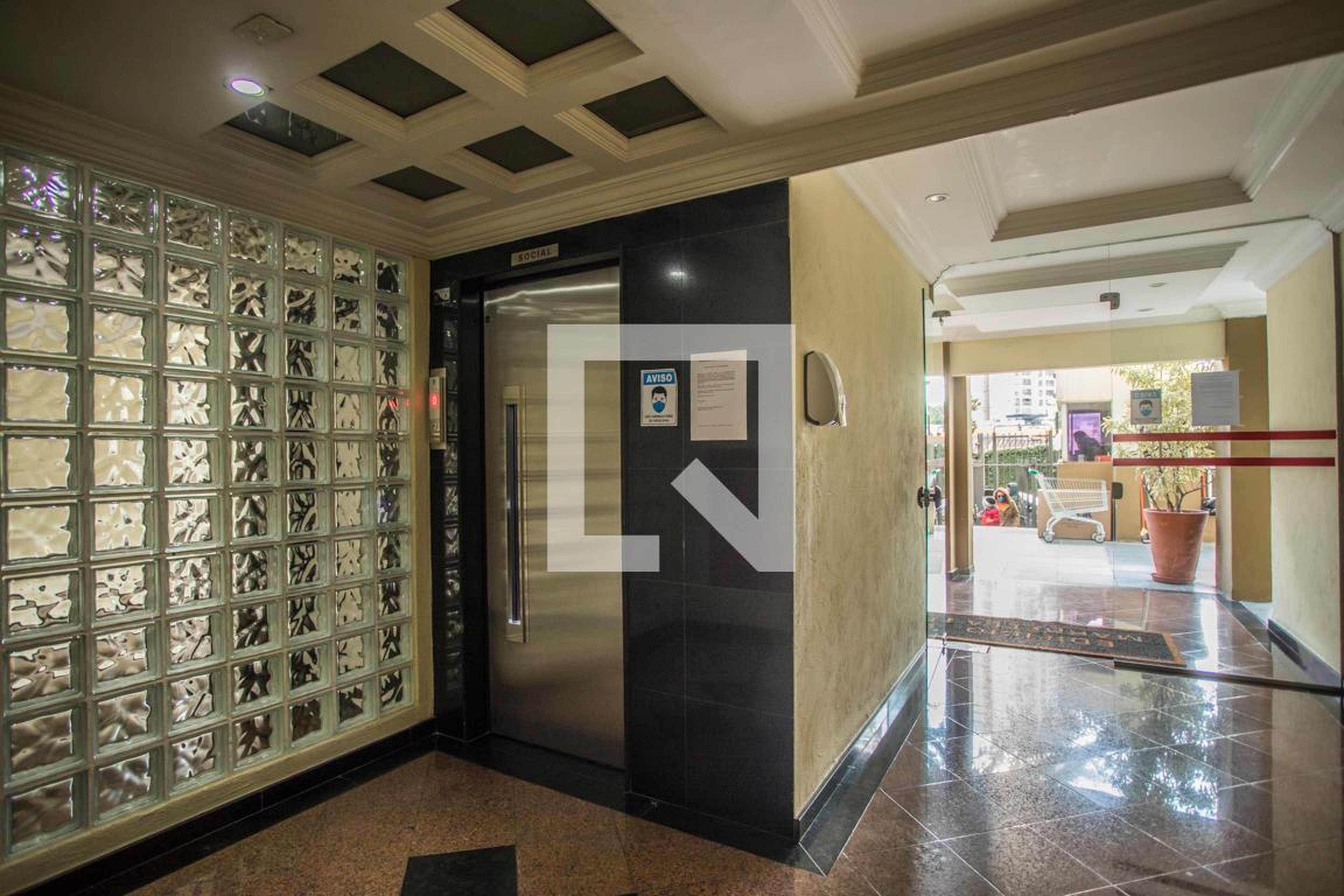 Hall social - Edifício Marbella