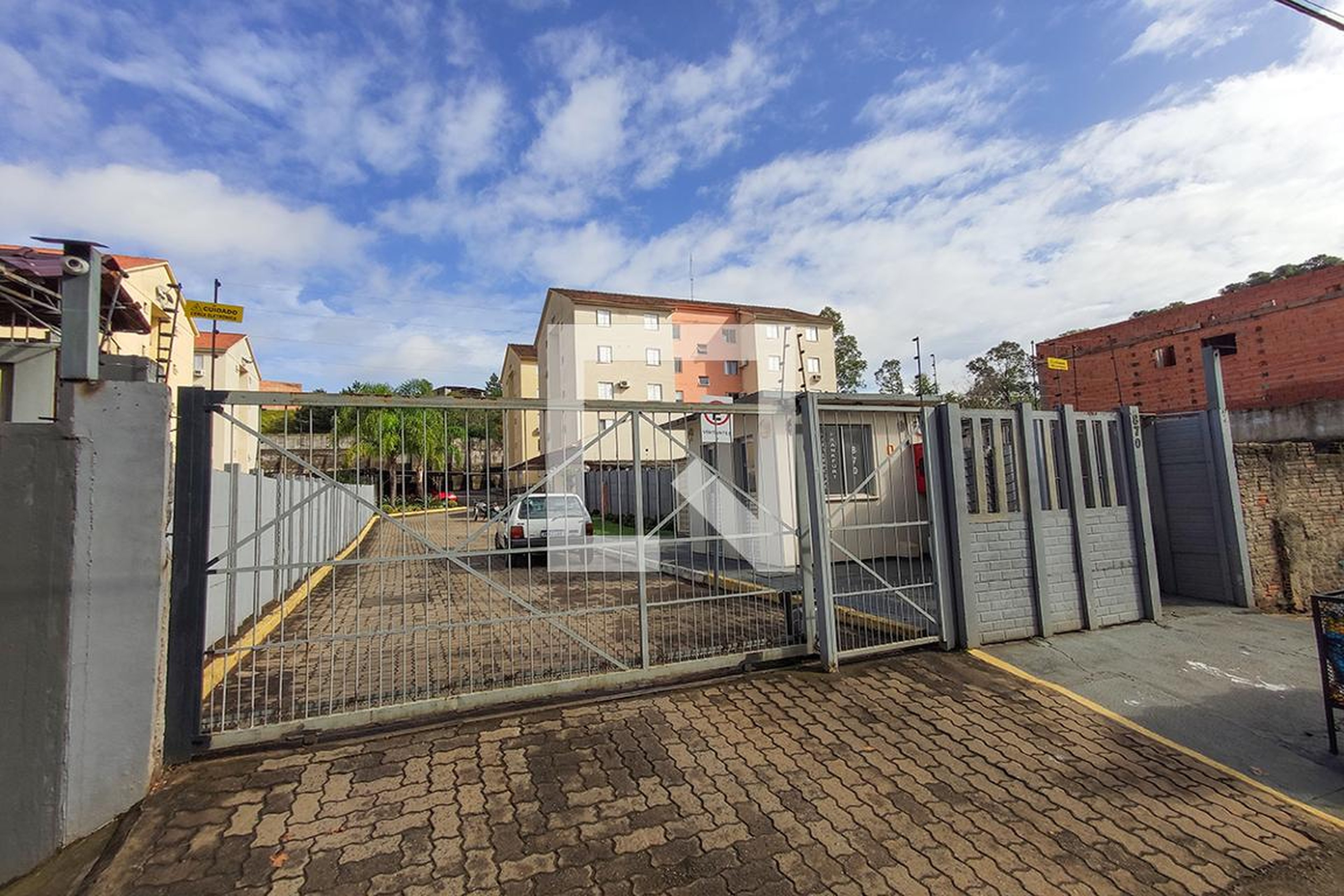 Fachada do Condomínio Residencial Frankfurt