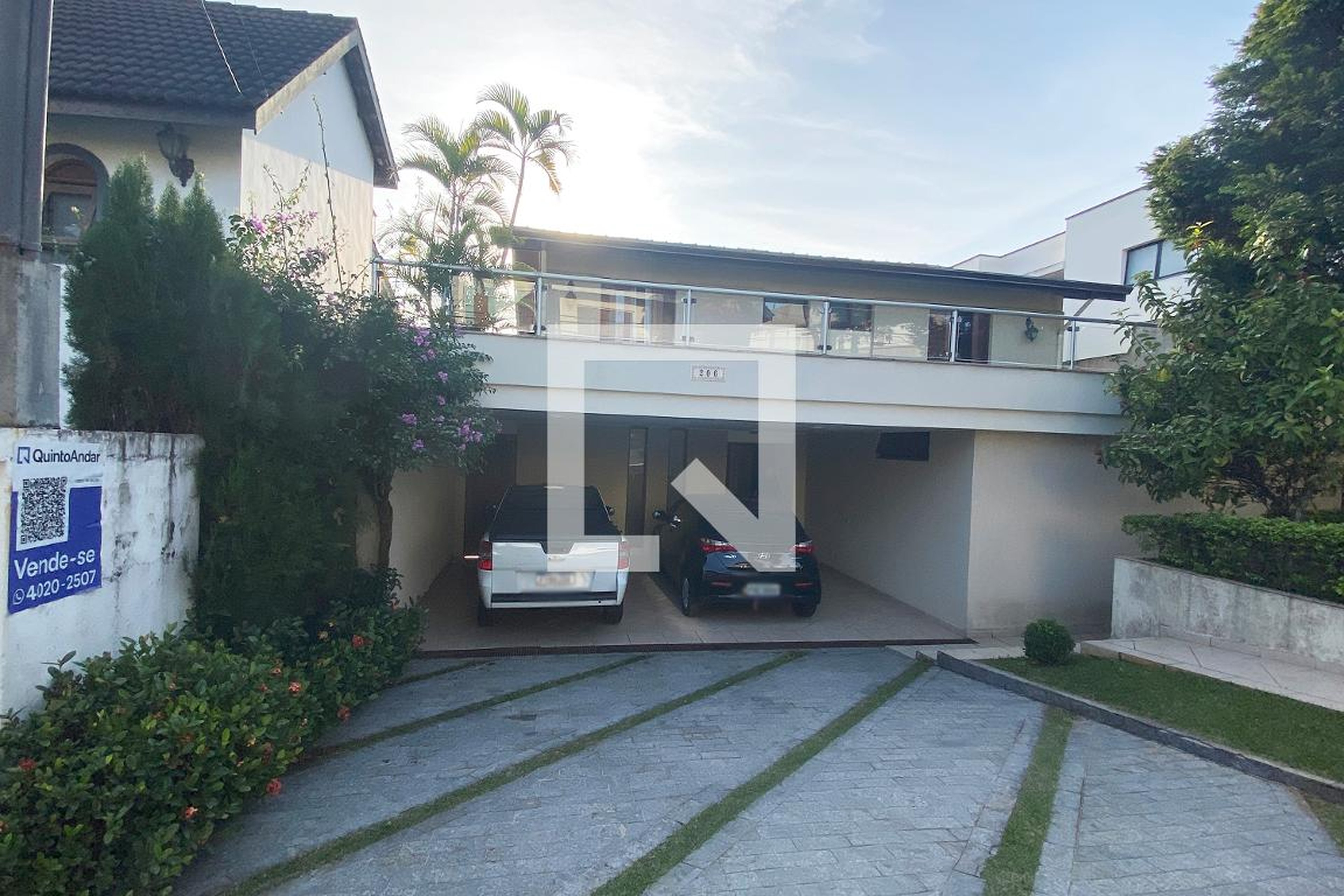 Fachada Condomínio em Alameda das Dálias, 206