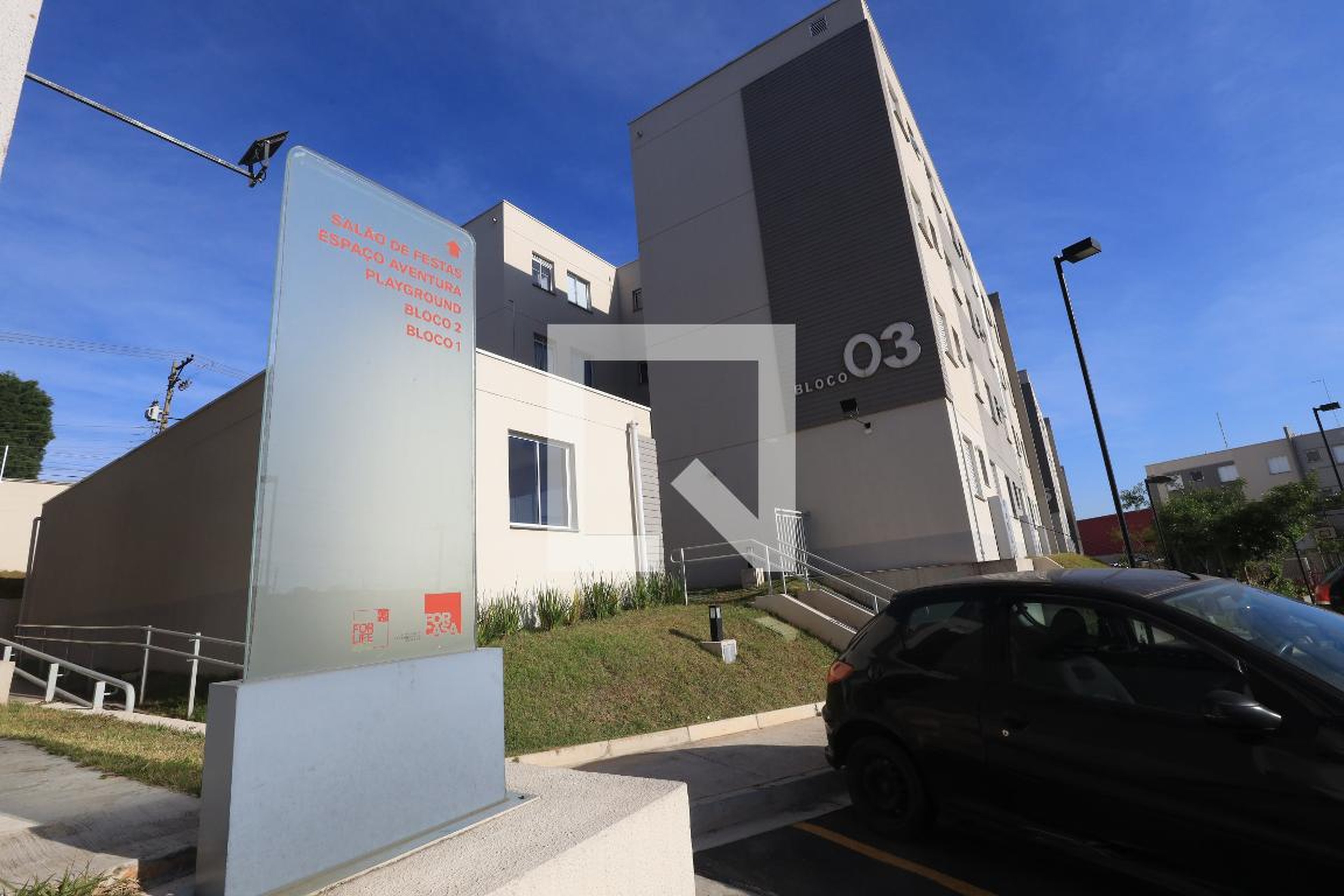 Fachada do Prédio Residencial Forlife Cidade das Flores