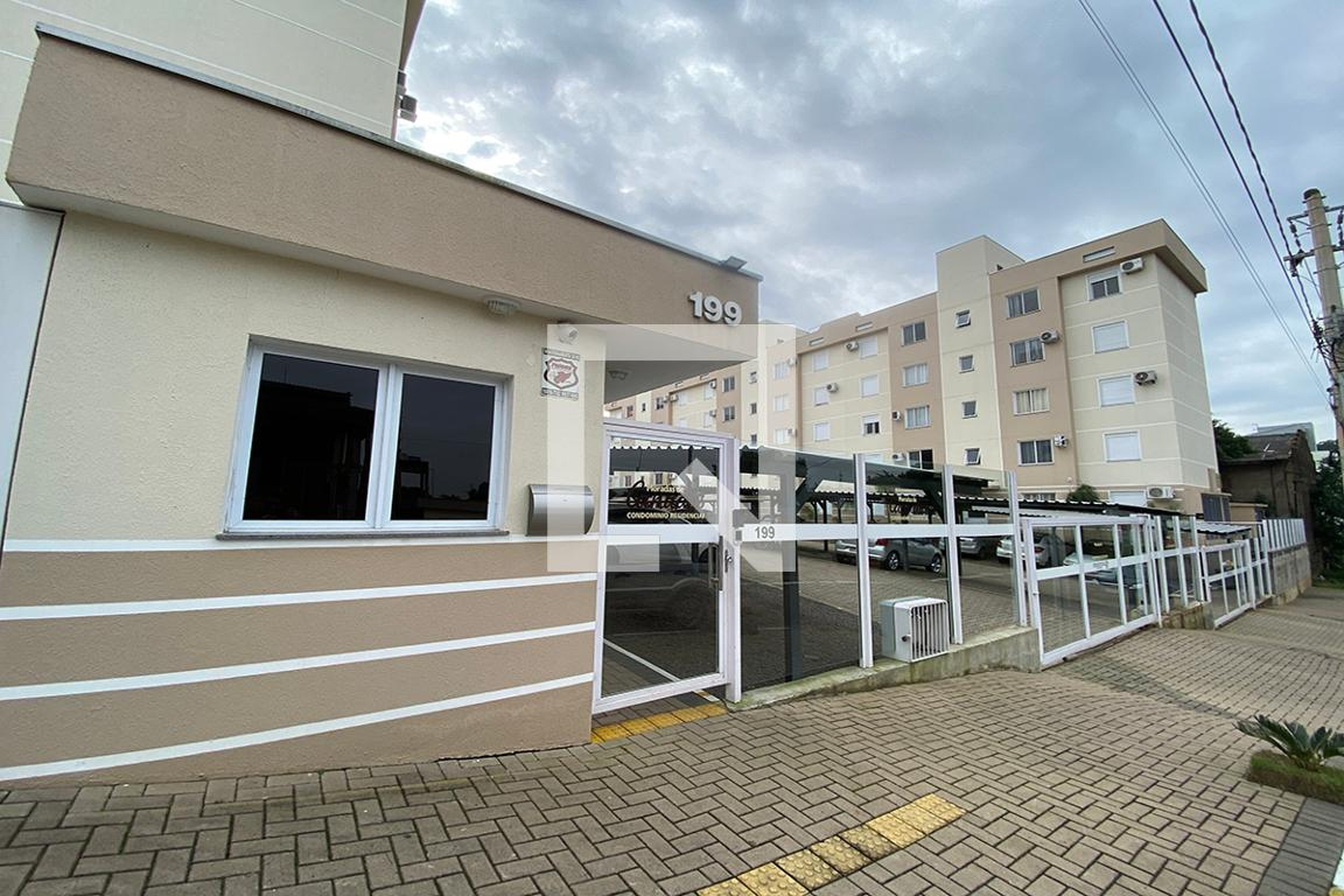 Fachada do Condomínio Condomínio Moradas de Canudos