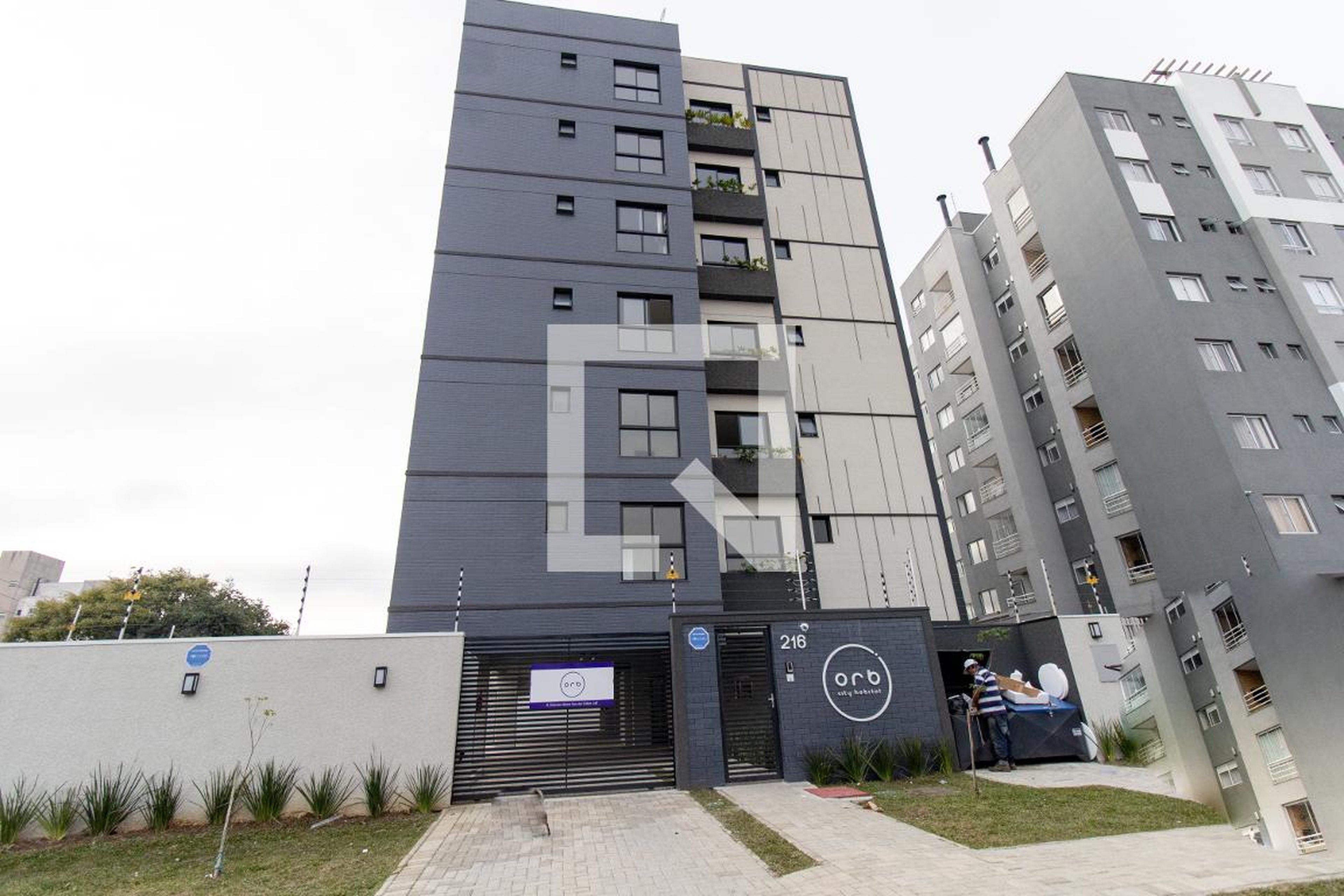 Fachada do Condomínio Condomínio Orb City Habitat