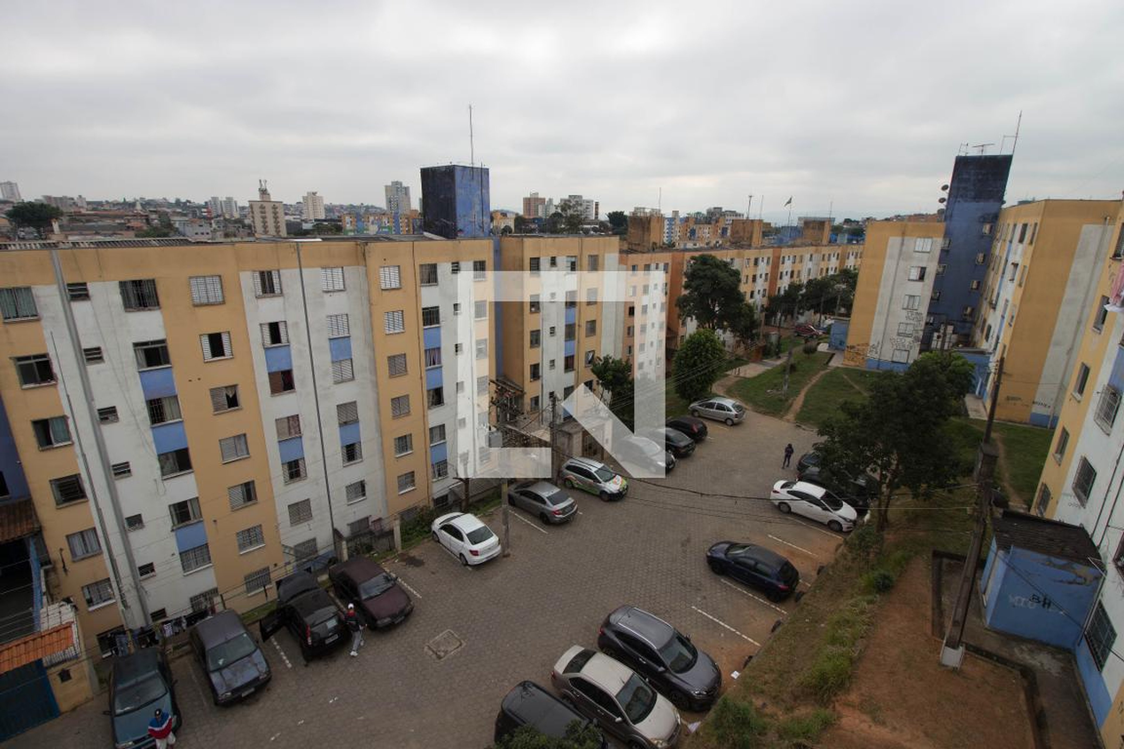 Área comum - Conjunto Habitacional Garagem