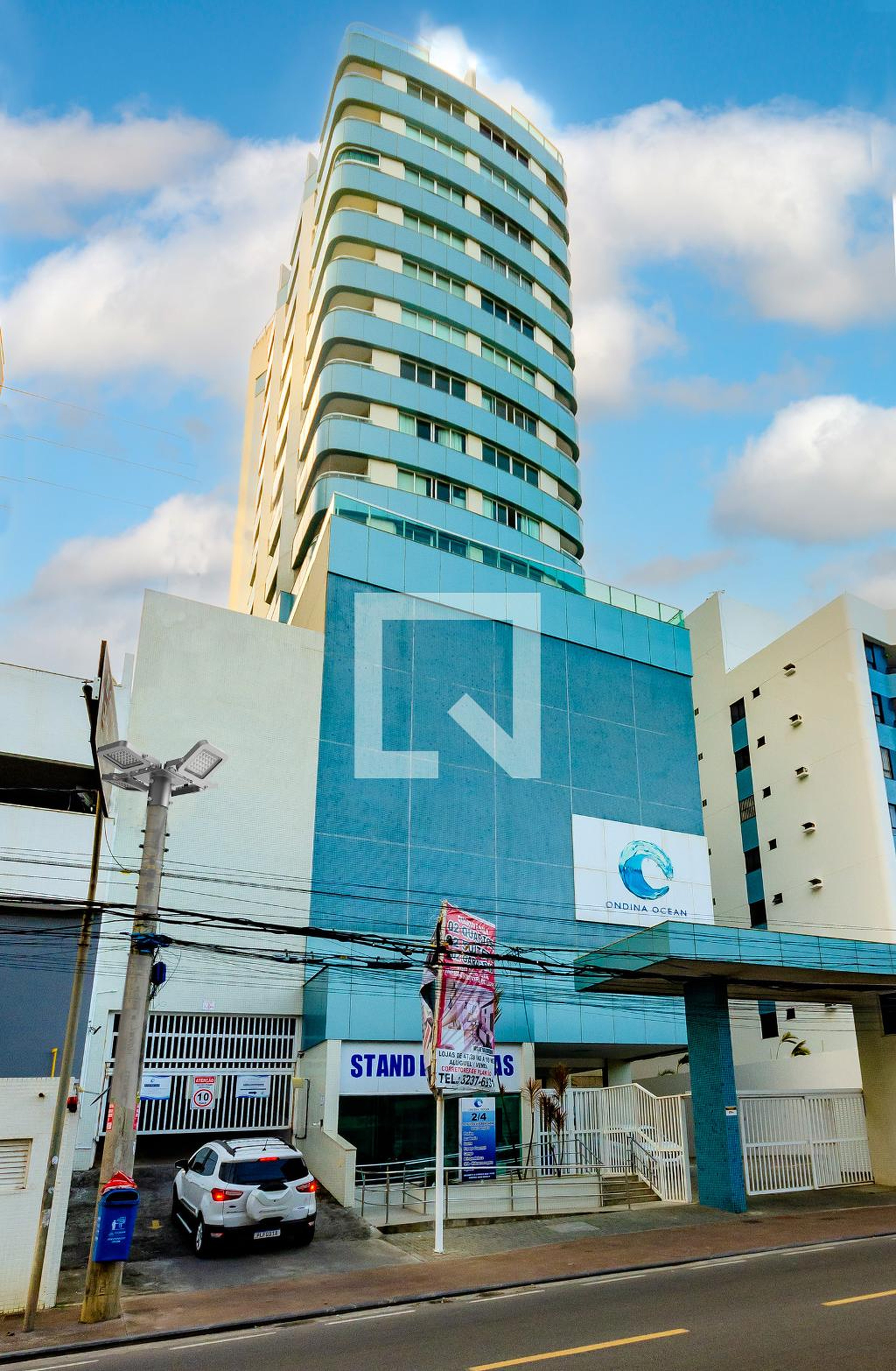 Fachada do Condomínio Condomínio Ondina Ocean