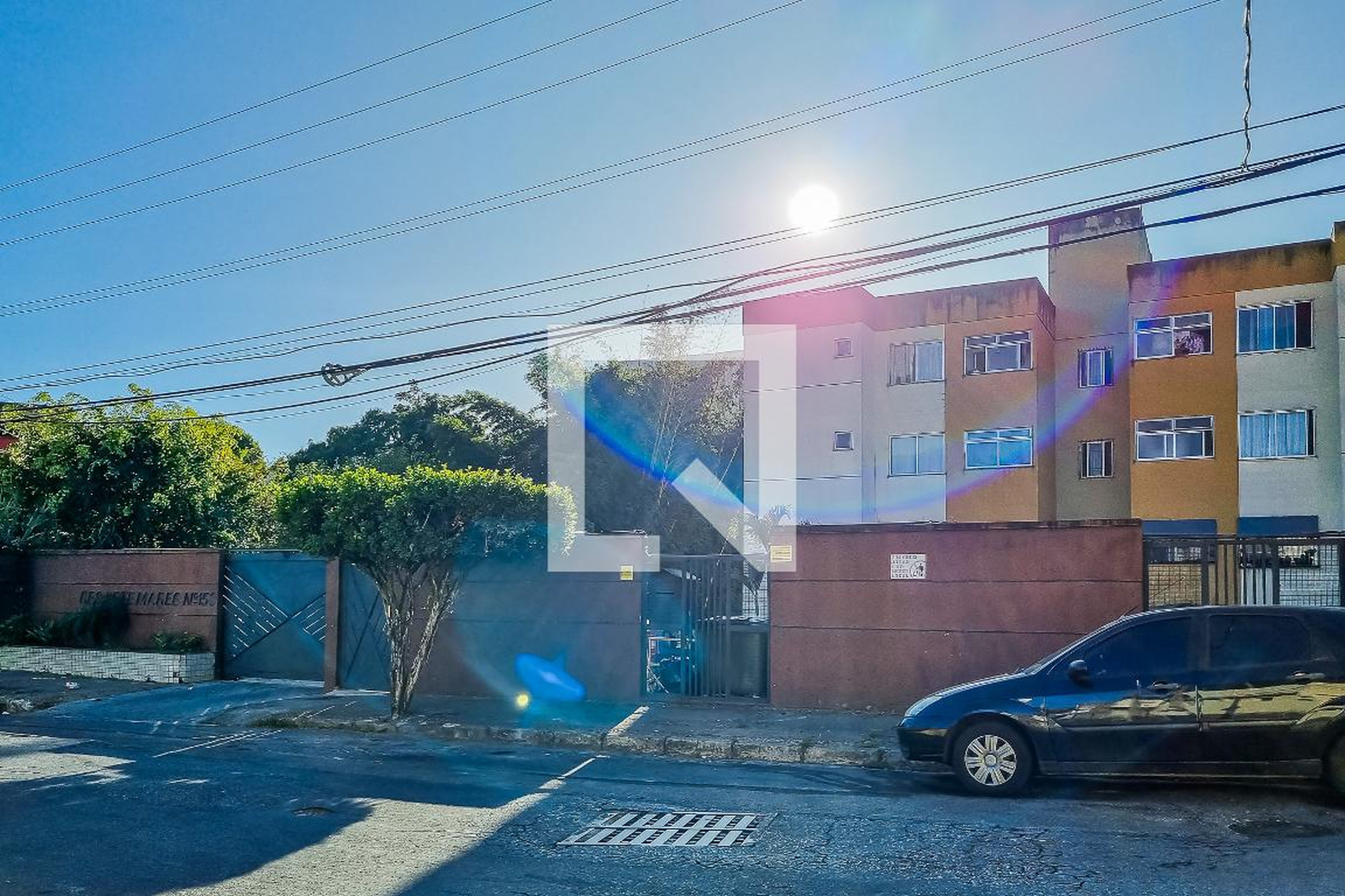 Fachada do Condomínio Residencial Sete Mares Caribe