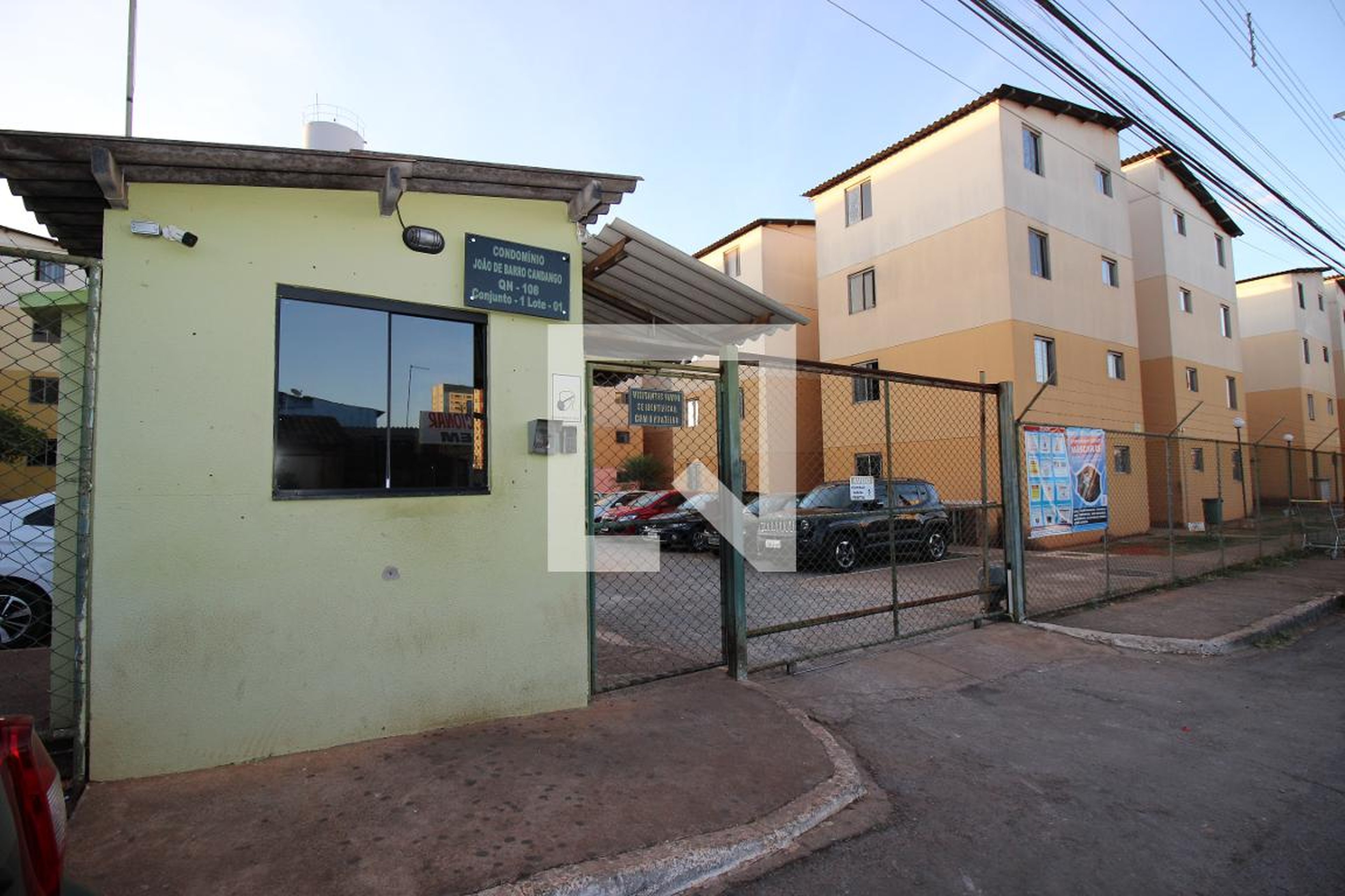 Fachada do Prédio Condomínio João de Barro Candango