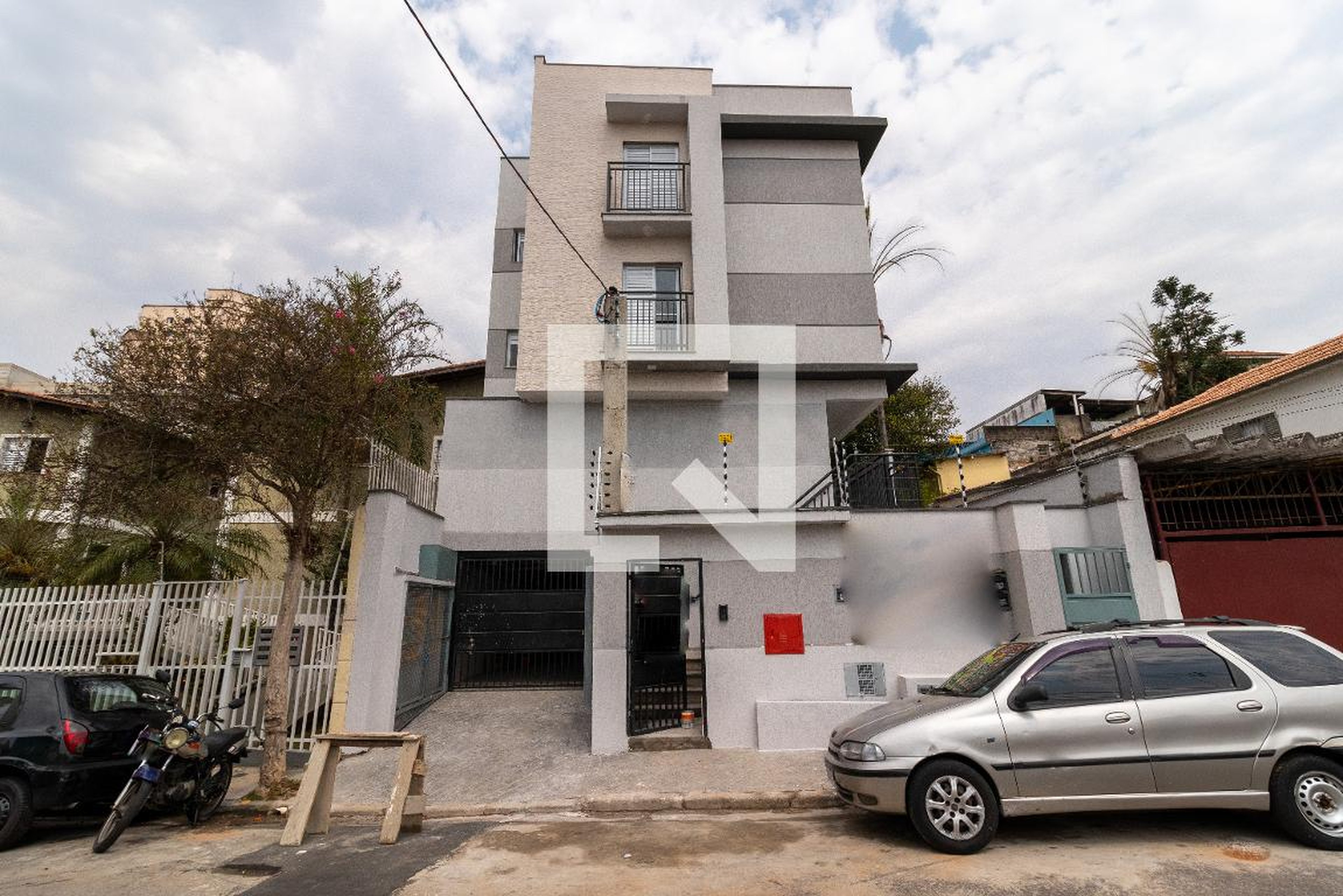 Fachada do Condomínio Residencial Quadra 77