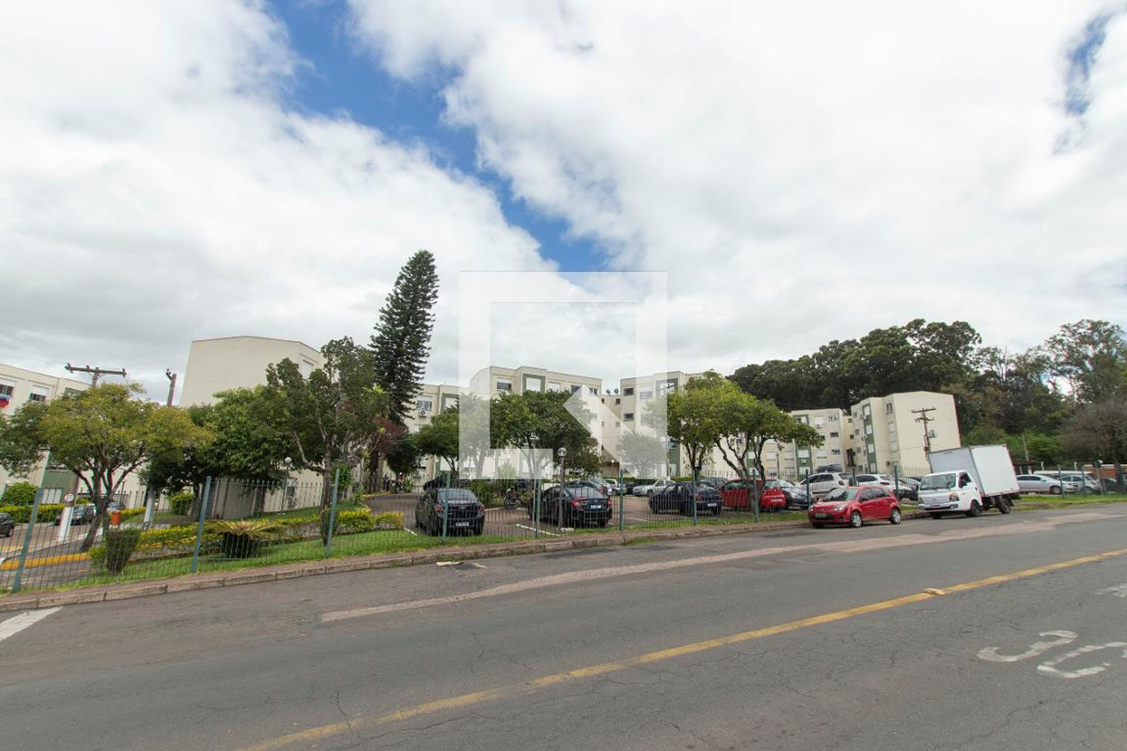 Fachada do Condomínio Condomínio Conjunto Residencial Alto Petrópolis