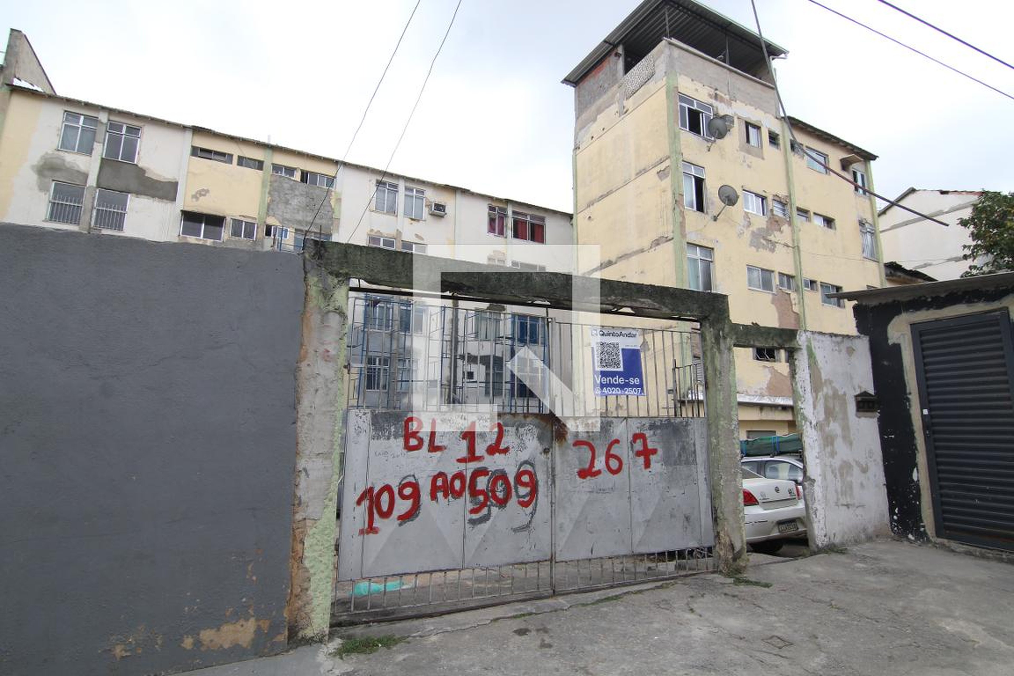 Fachada Condomínio em Rua Camaquã, 267