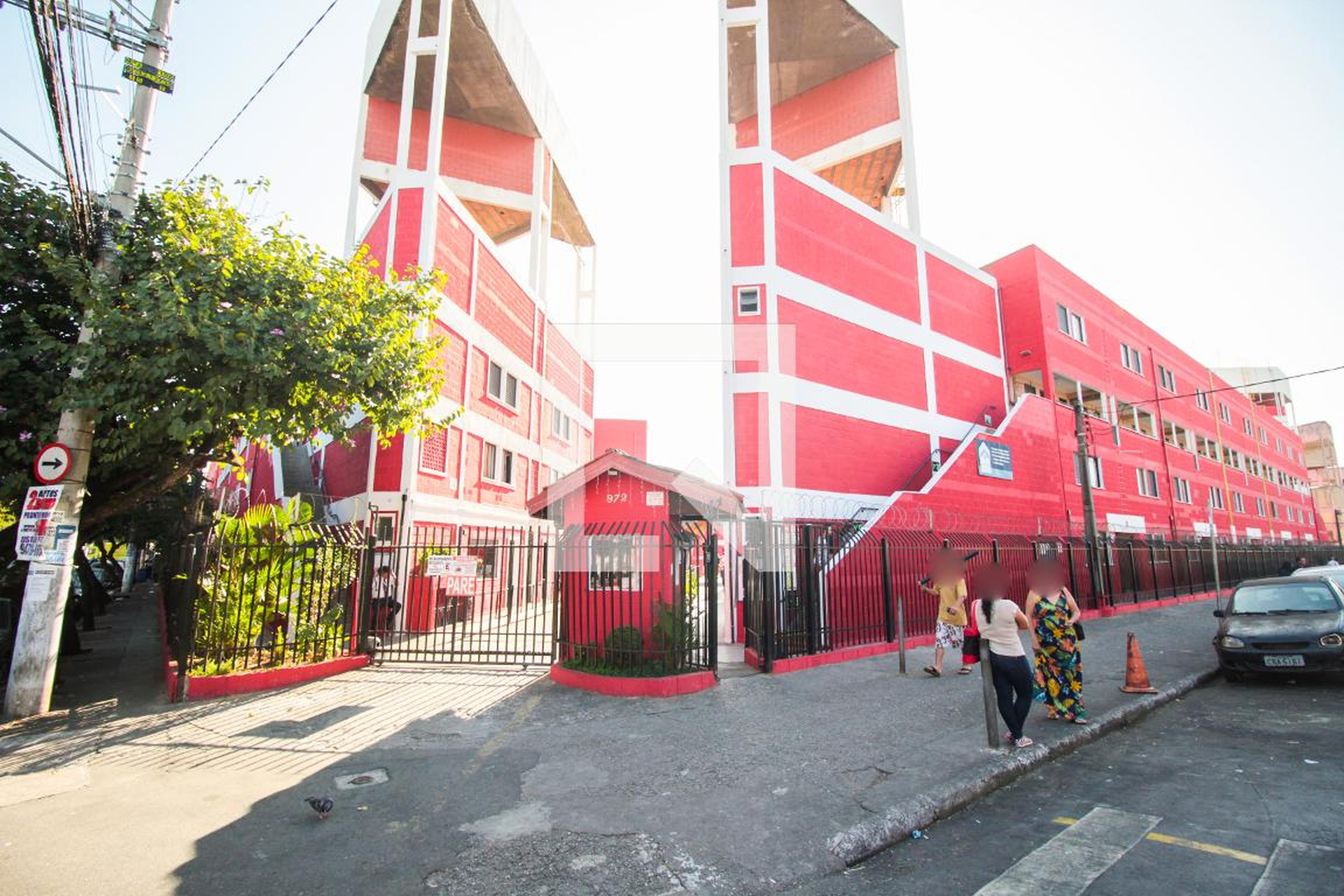 Fachada do Condomínio Residencial Vila Mara