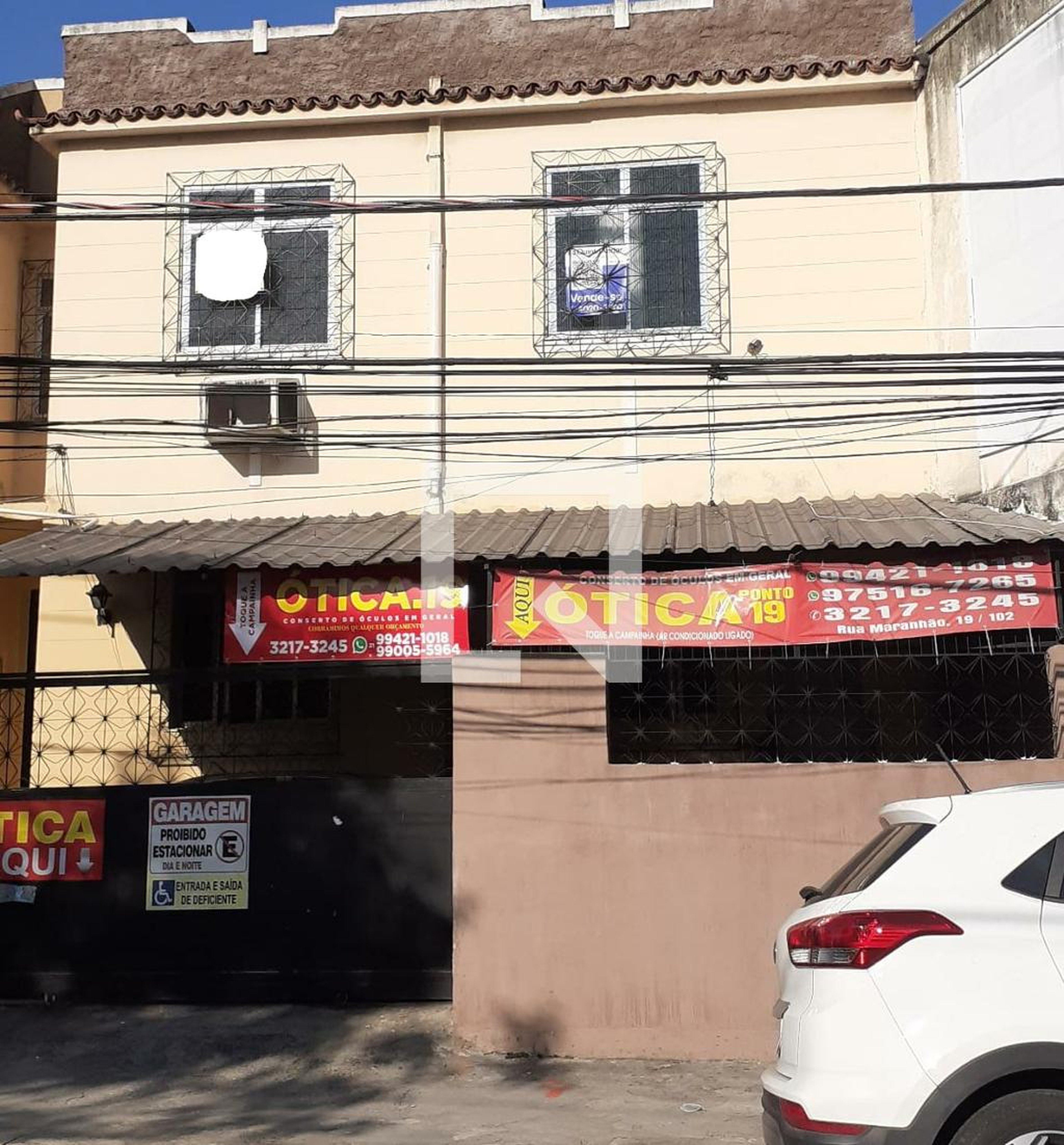 Fachada Condomínio em Rua Maranhão, 19