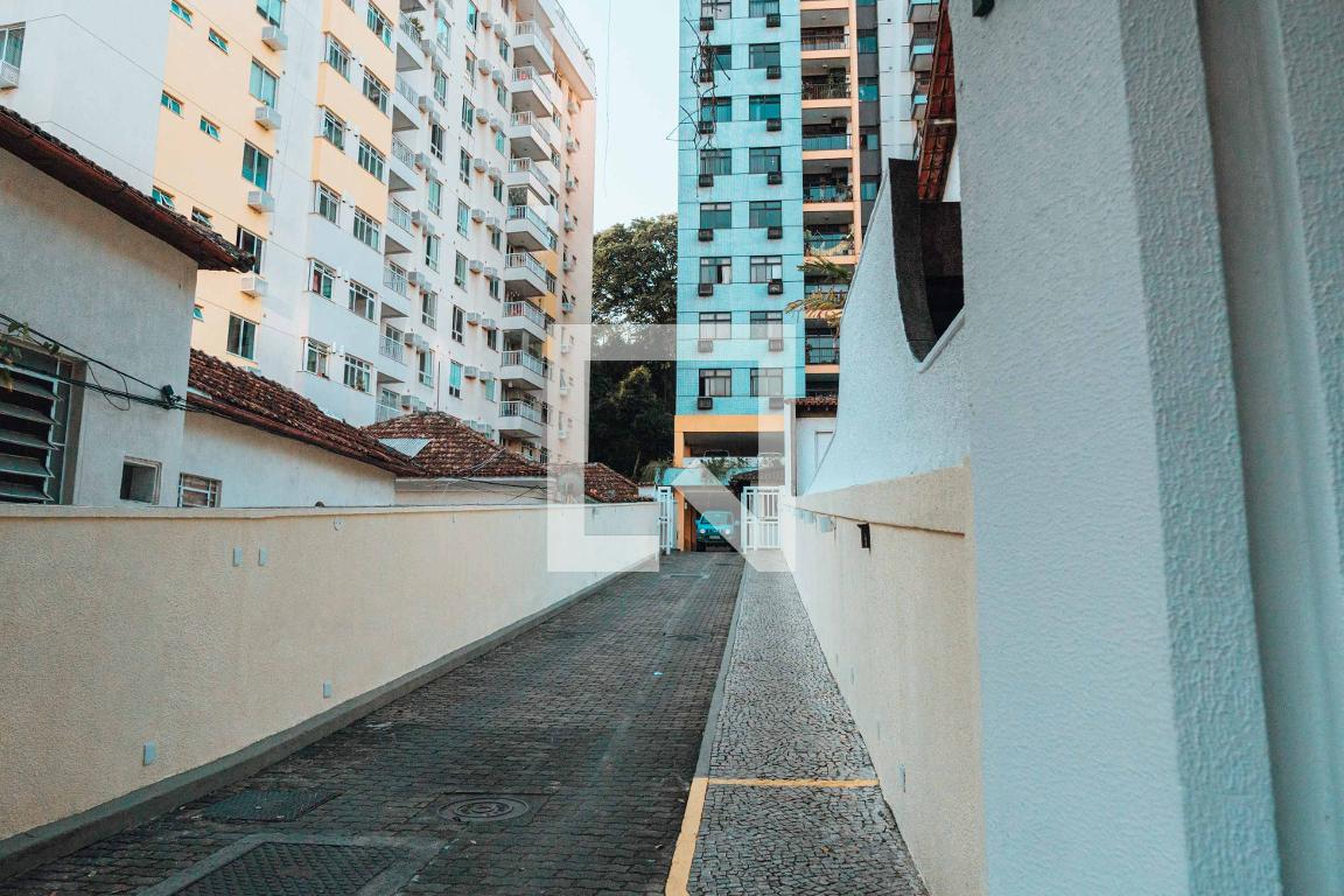 Fachada do Condomínio Condomínio Residências do Bosque