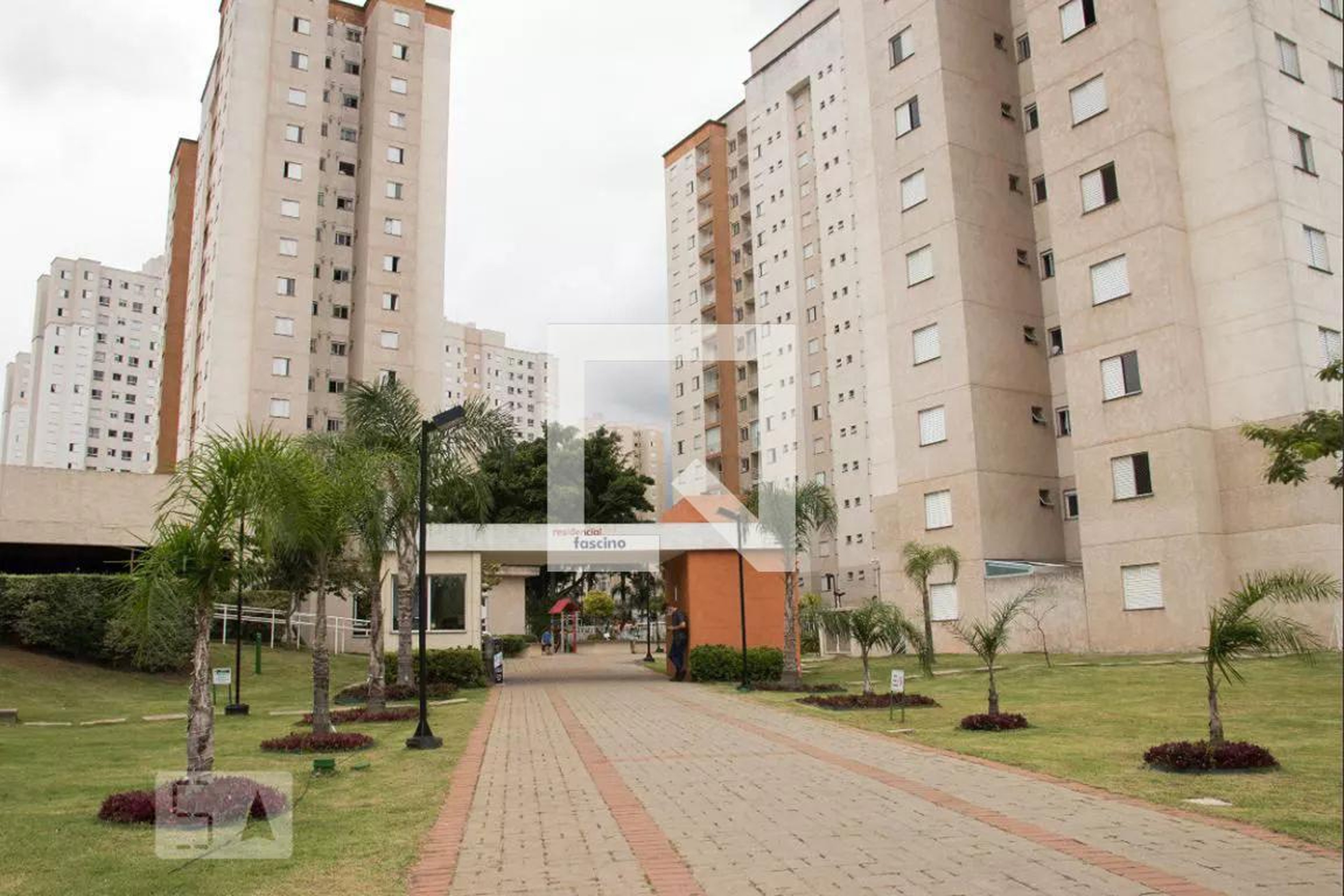 Fachada do Condomínio Residencial Fascino