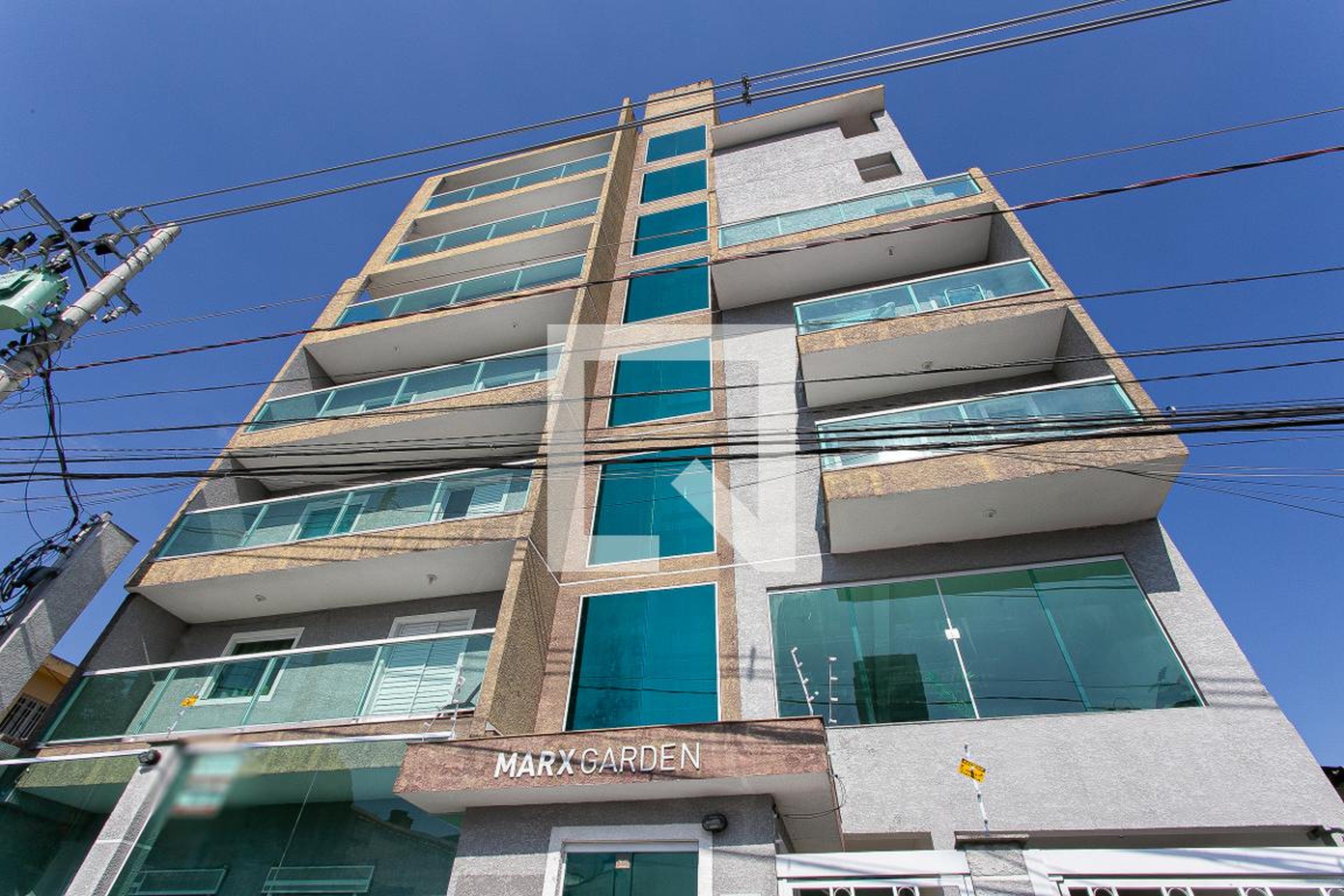 Fachada do Condomínio Condomínio Marx Garden