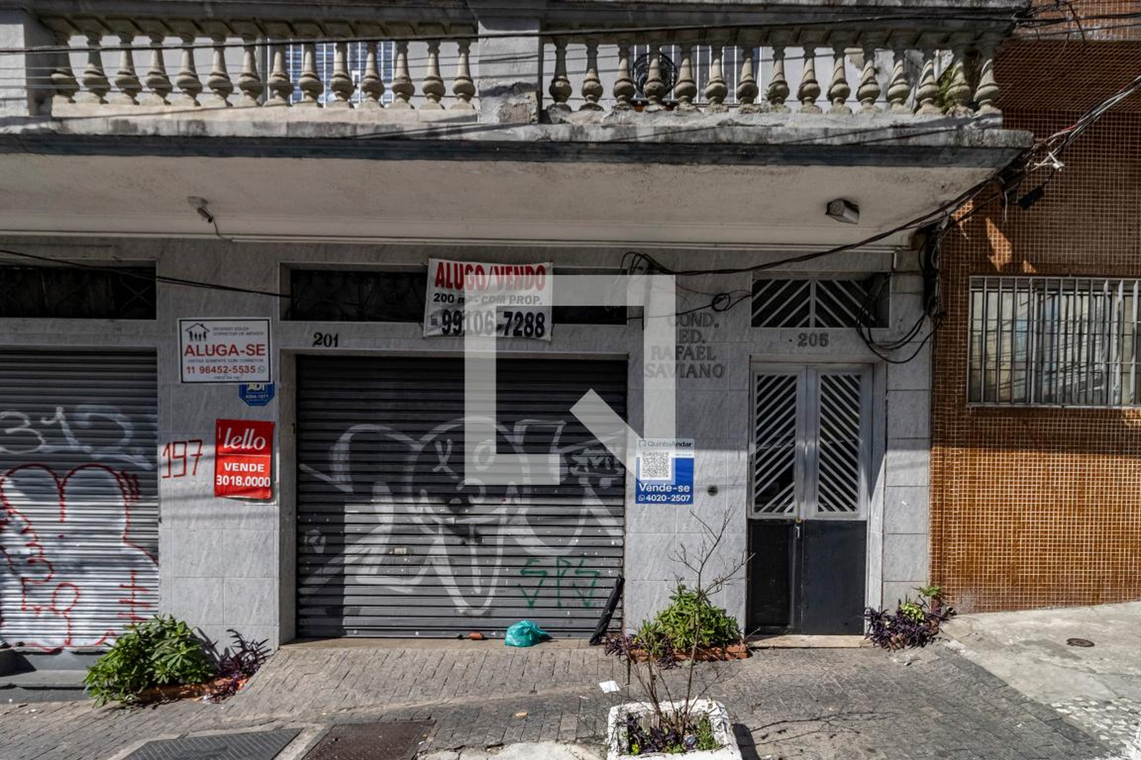 Fachada do Prédio Edifício Rafael Saviano