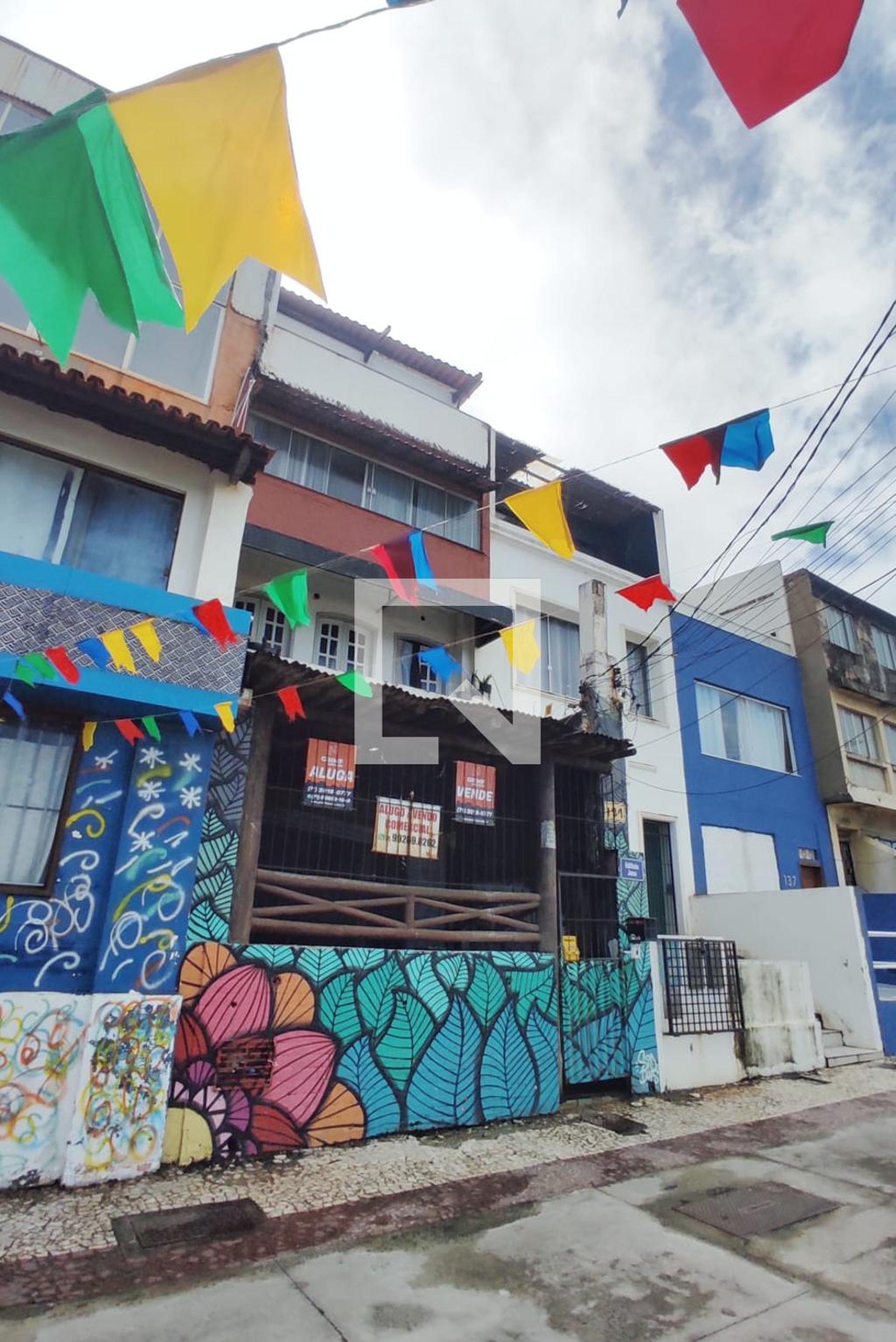 Fachada Condomínio em Rua da Paciência, 127