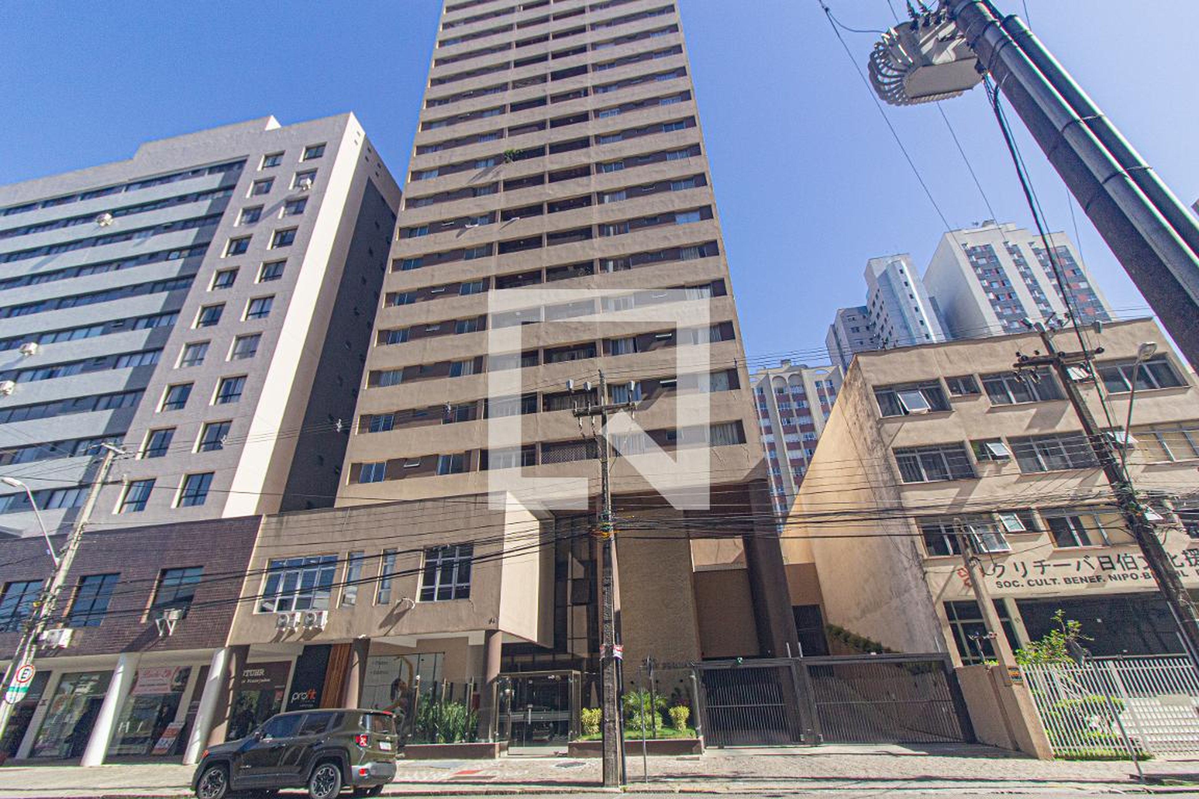 Fachada do Prédio Edifício . Cap . Ferrat