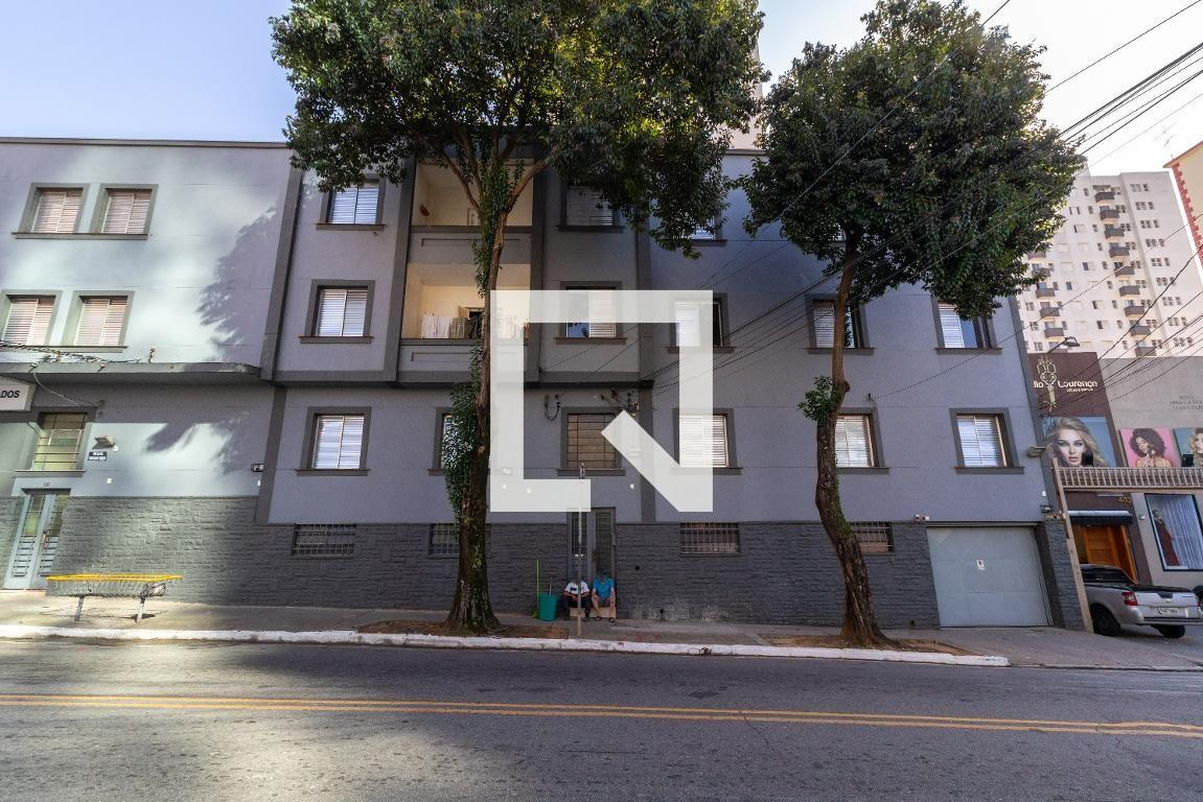 Fachada Condomínio em Rua Conselheiro Saraiva, 383