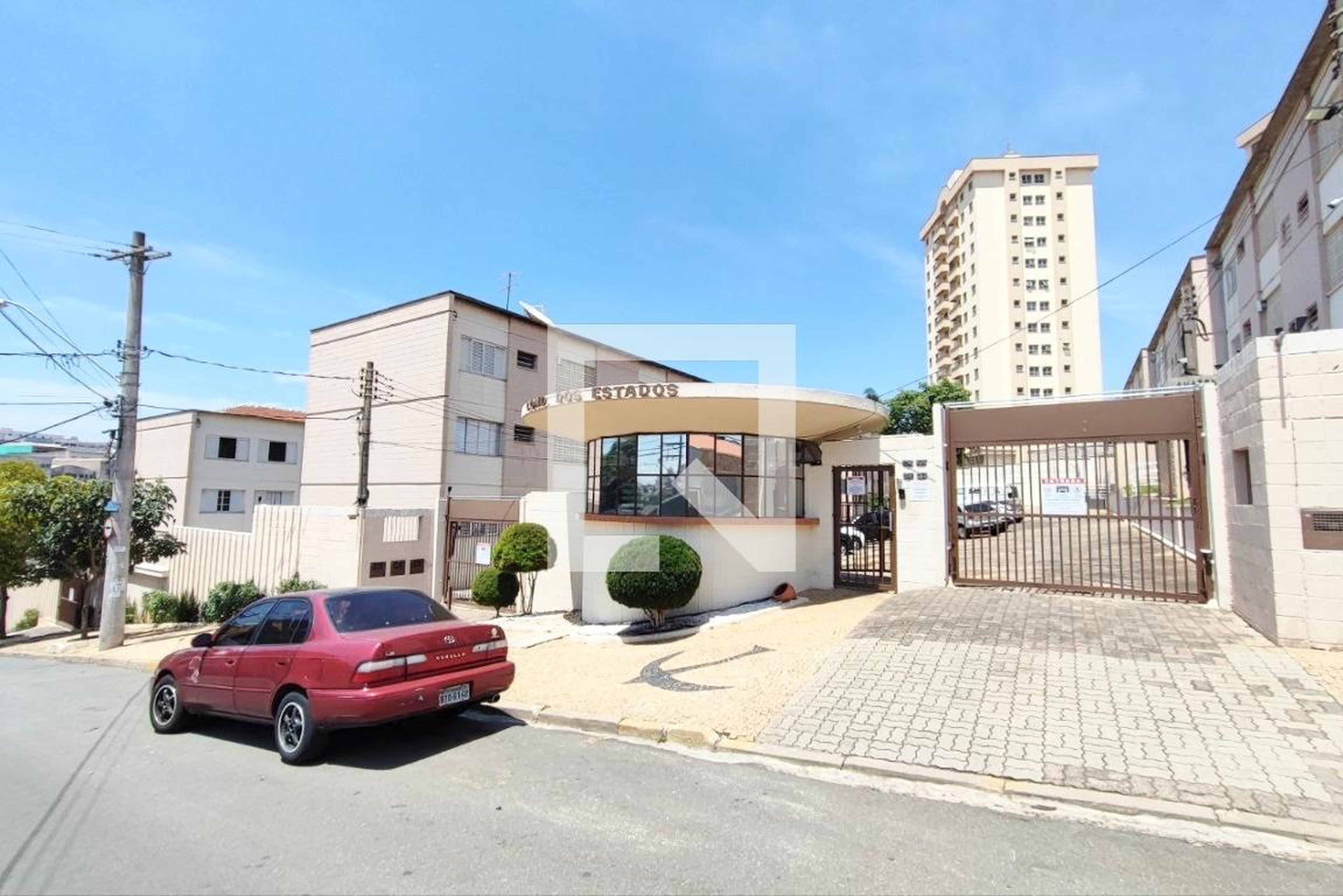 Fachada do condominio Condomínio em Rua Rio Grande do Sul, 714