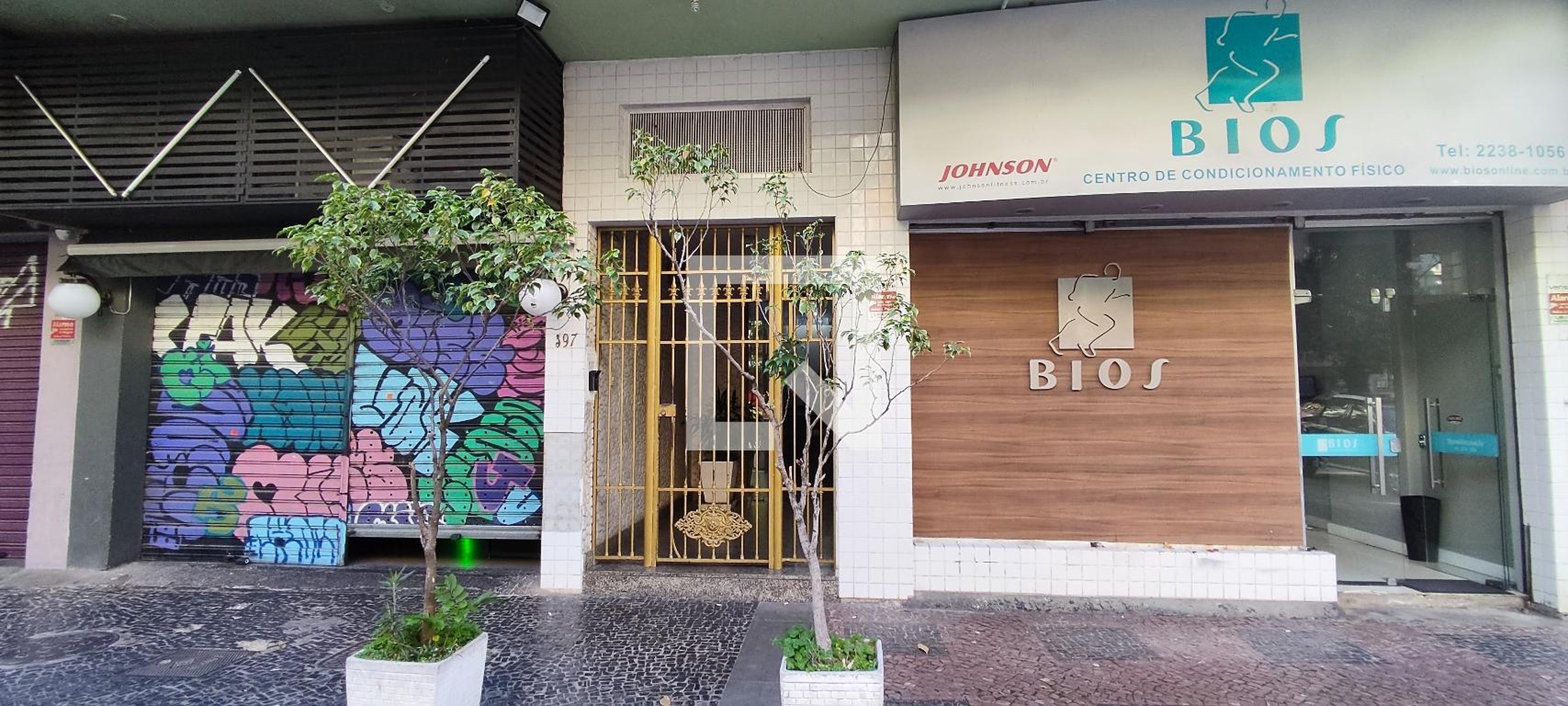 Fachada do Prédio Edificio Cometa