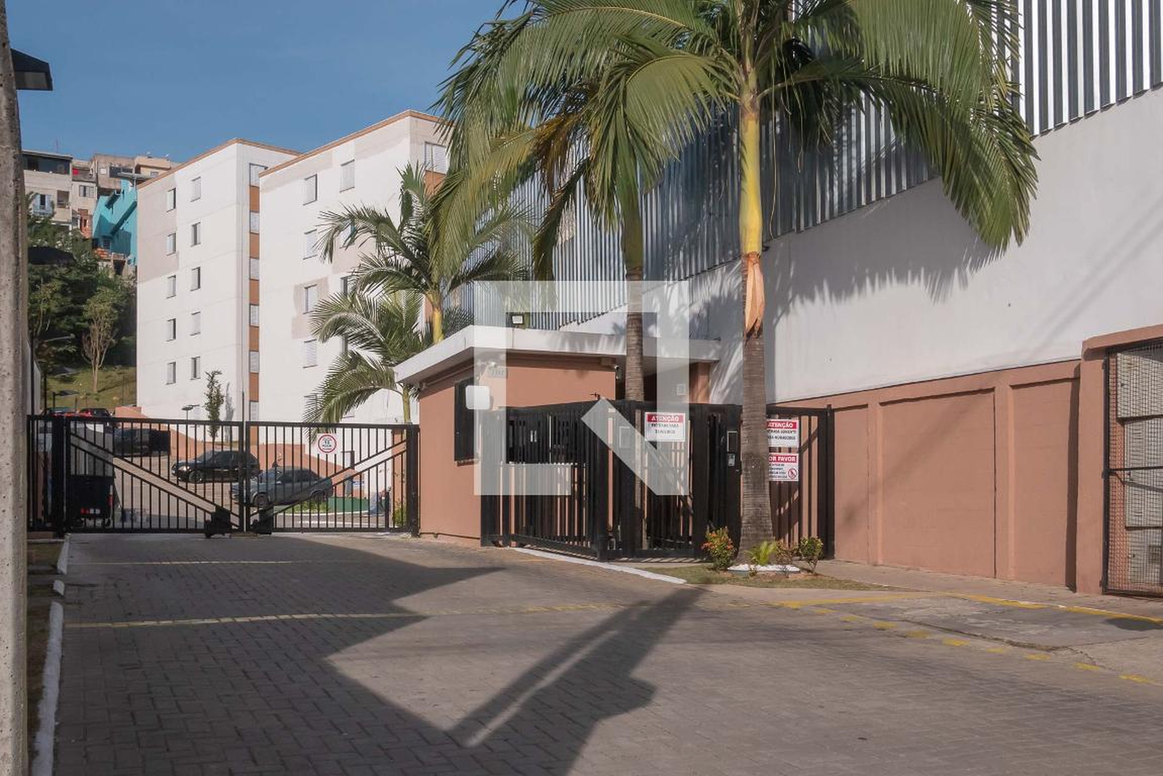 Fachada do Condomínio Residencial Villa Toscana