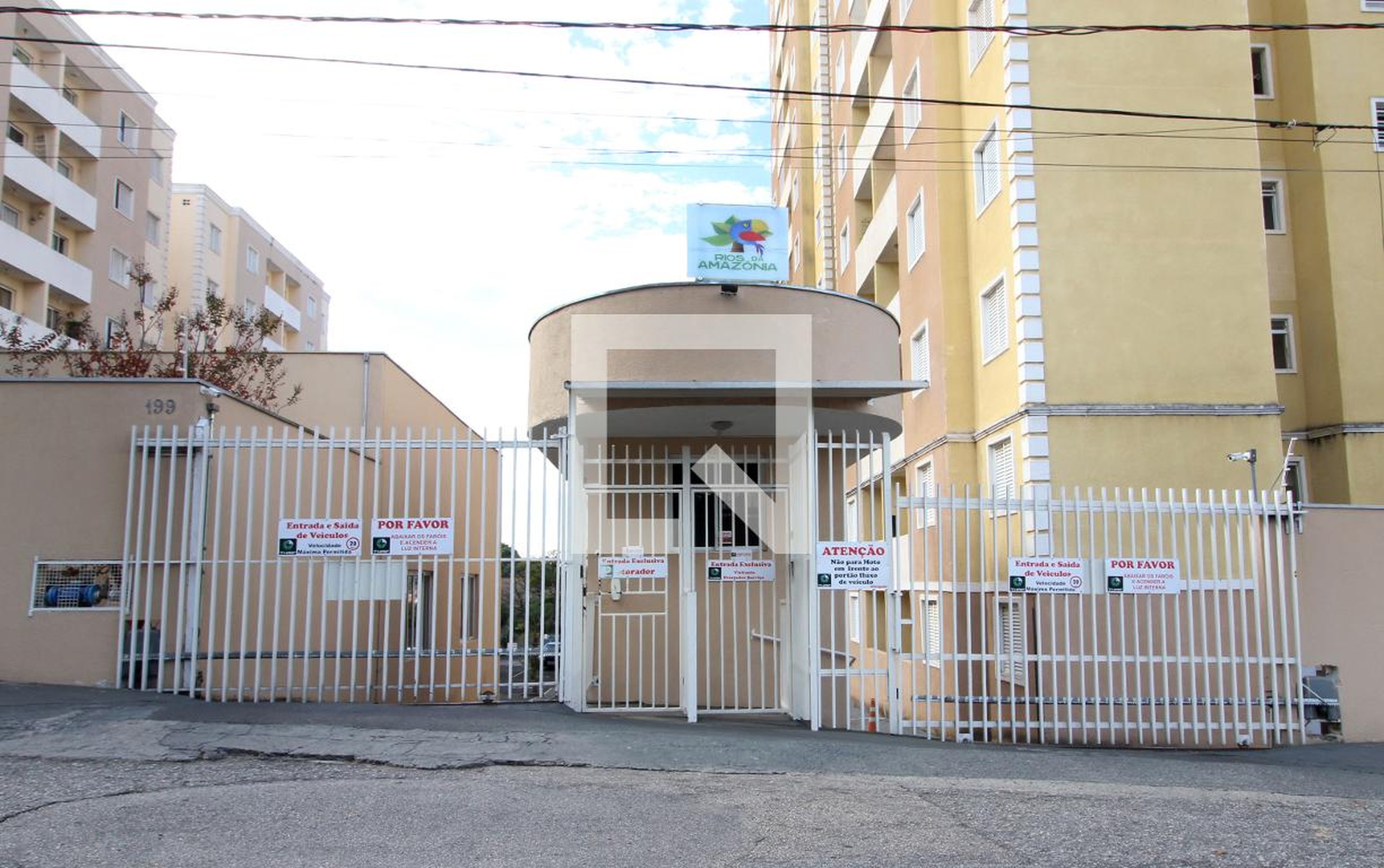 Fachada do Condomínio Condomínio Rios da Amazônia