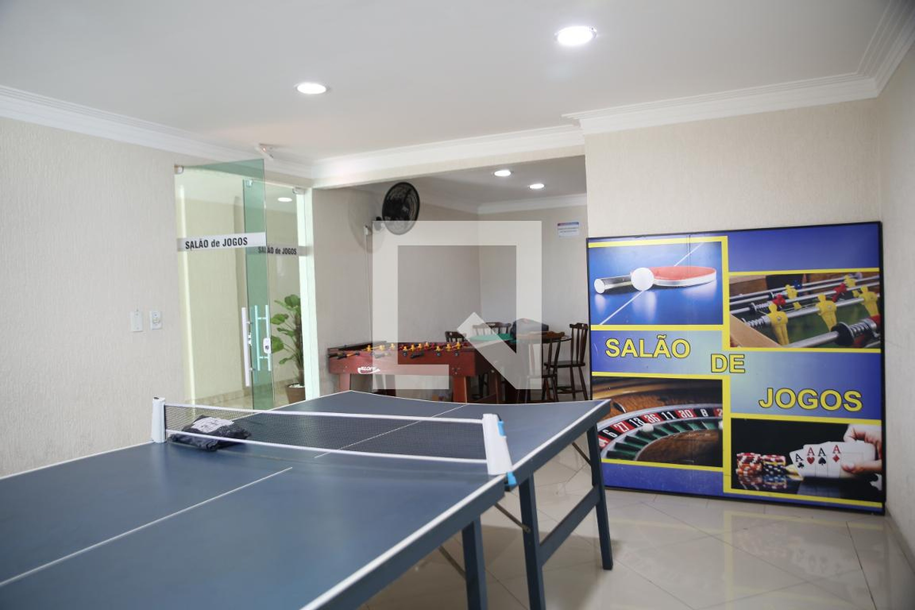 Salão de jogos - Residencial Praia da Gávea