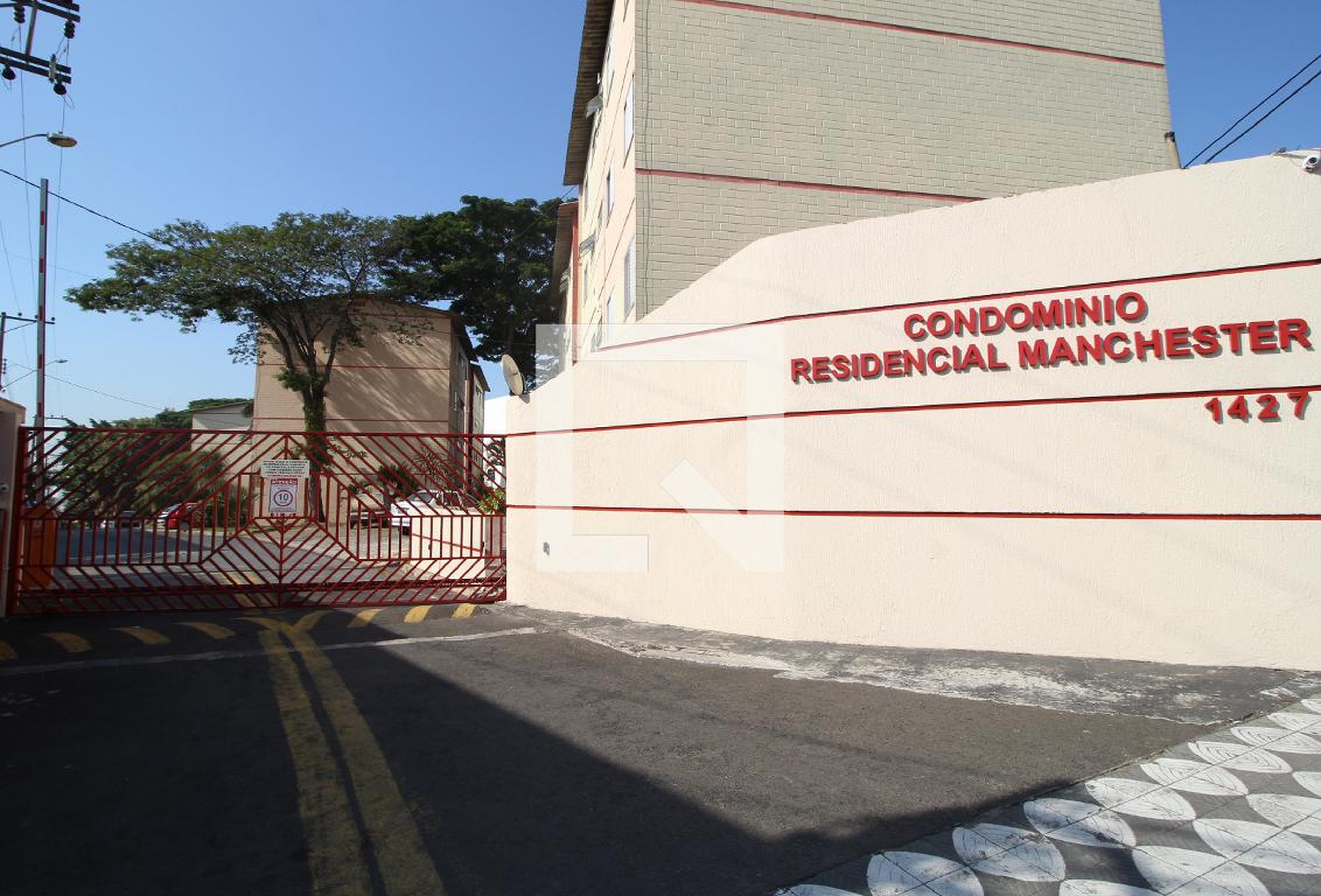Fachada do Condomínio Residencial Manchester