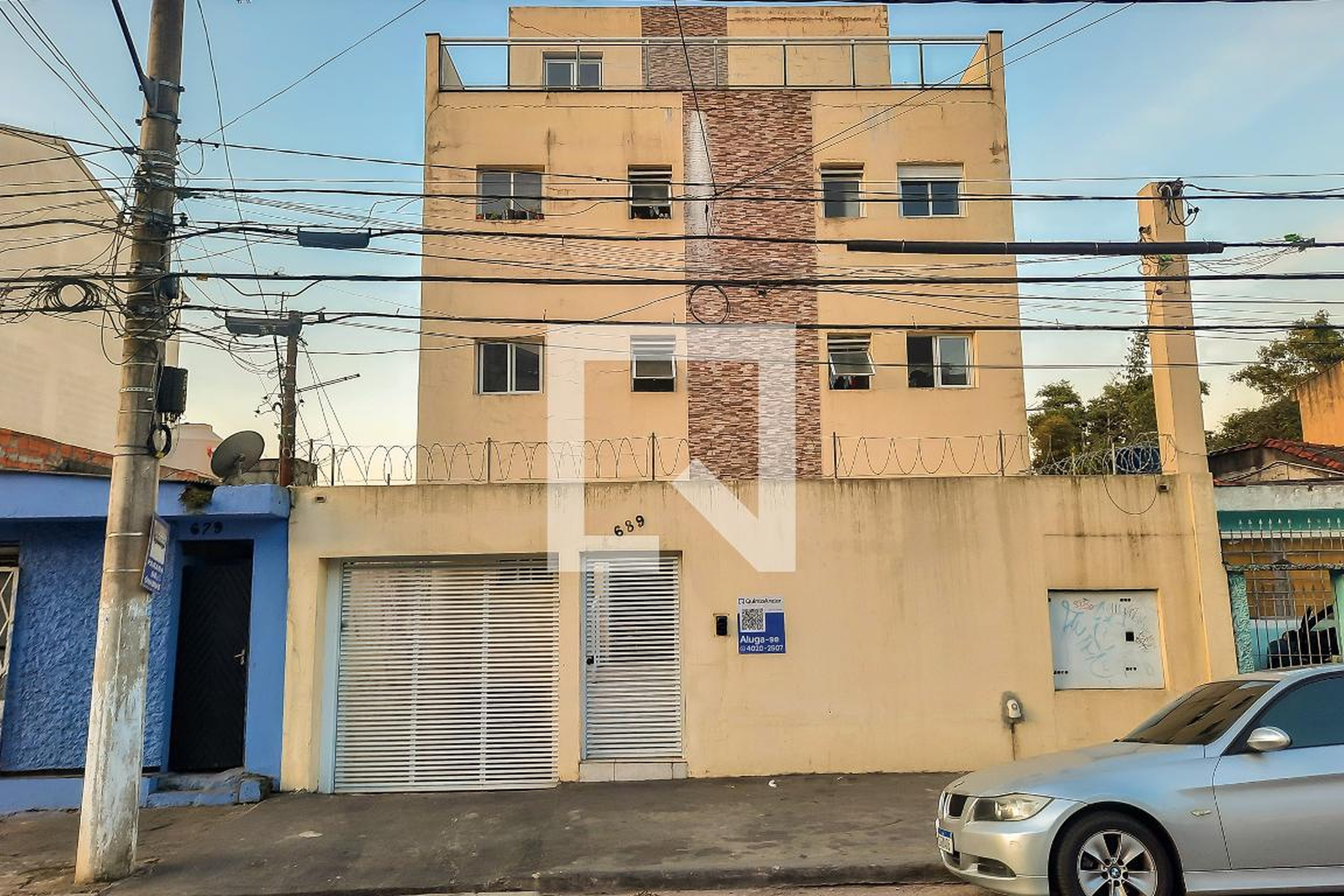 Fachada do Condomínio Condomínio em Rua Doutor Amâncio de Carvalho, 689