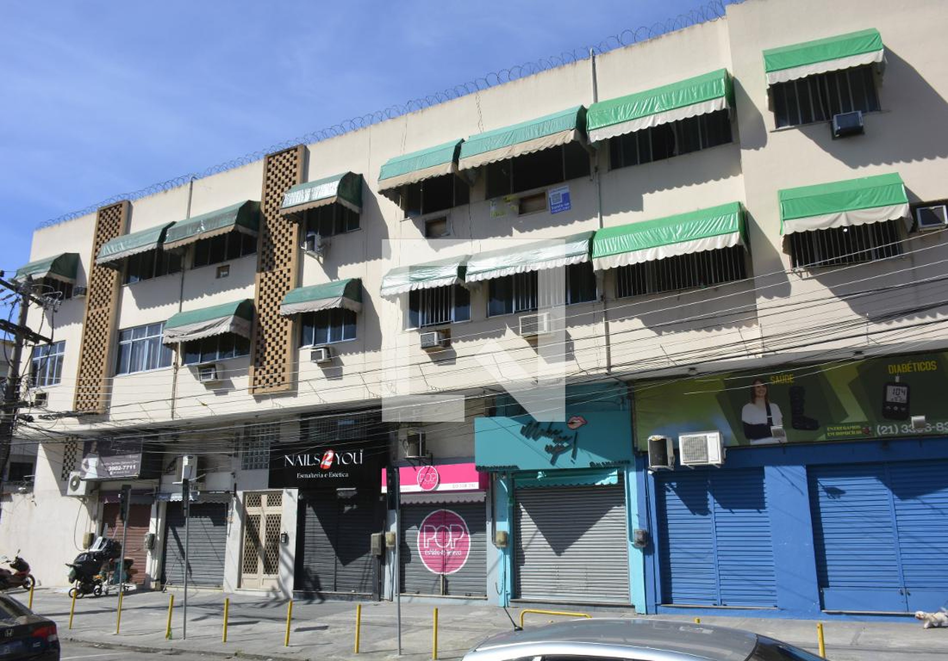 Fachada do Prédio Condomínio em Rua Ericeira, 16