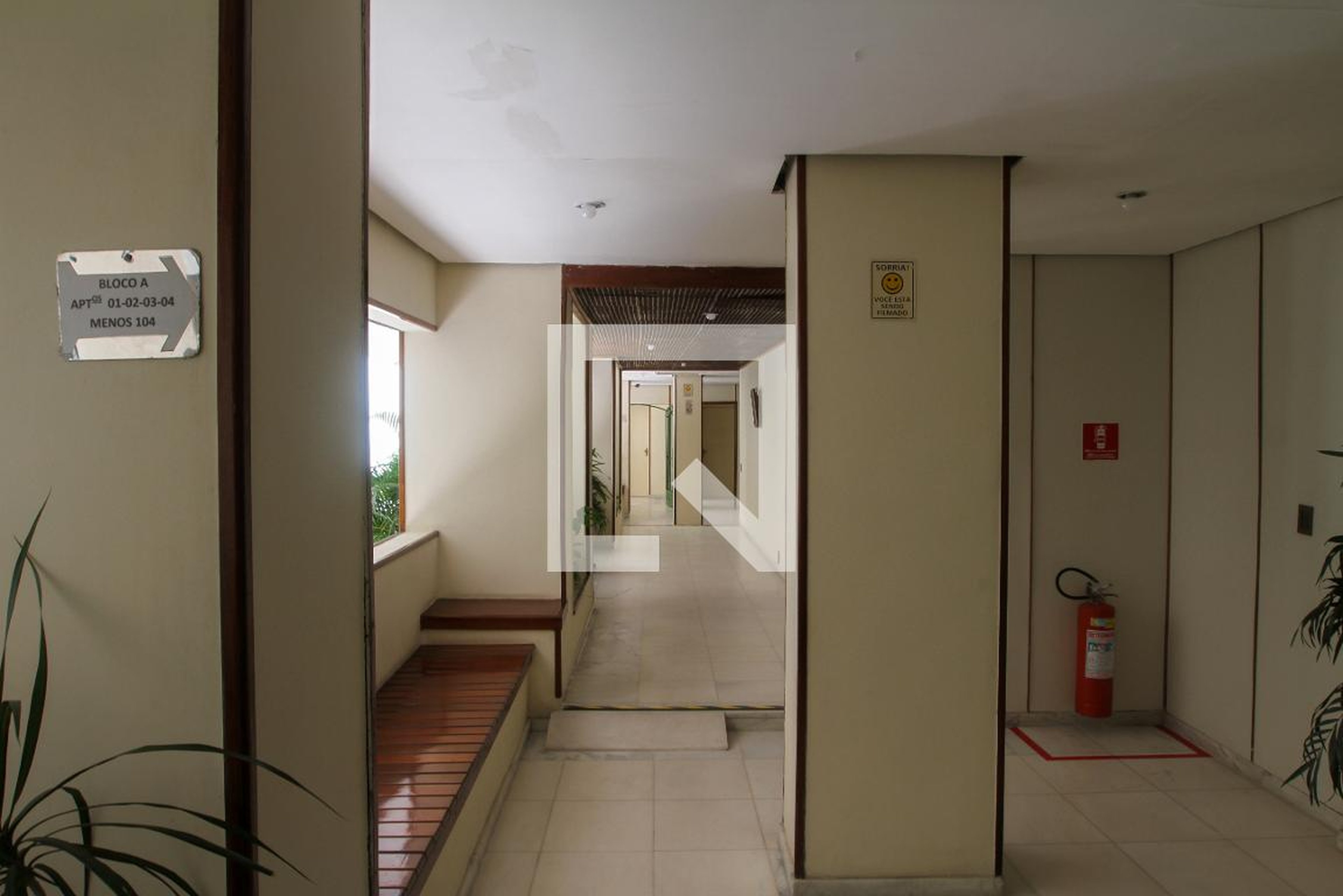 Hall social - Edifício Burle Park