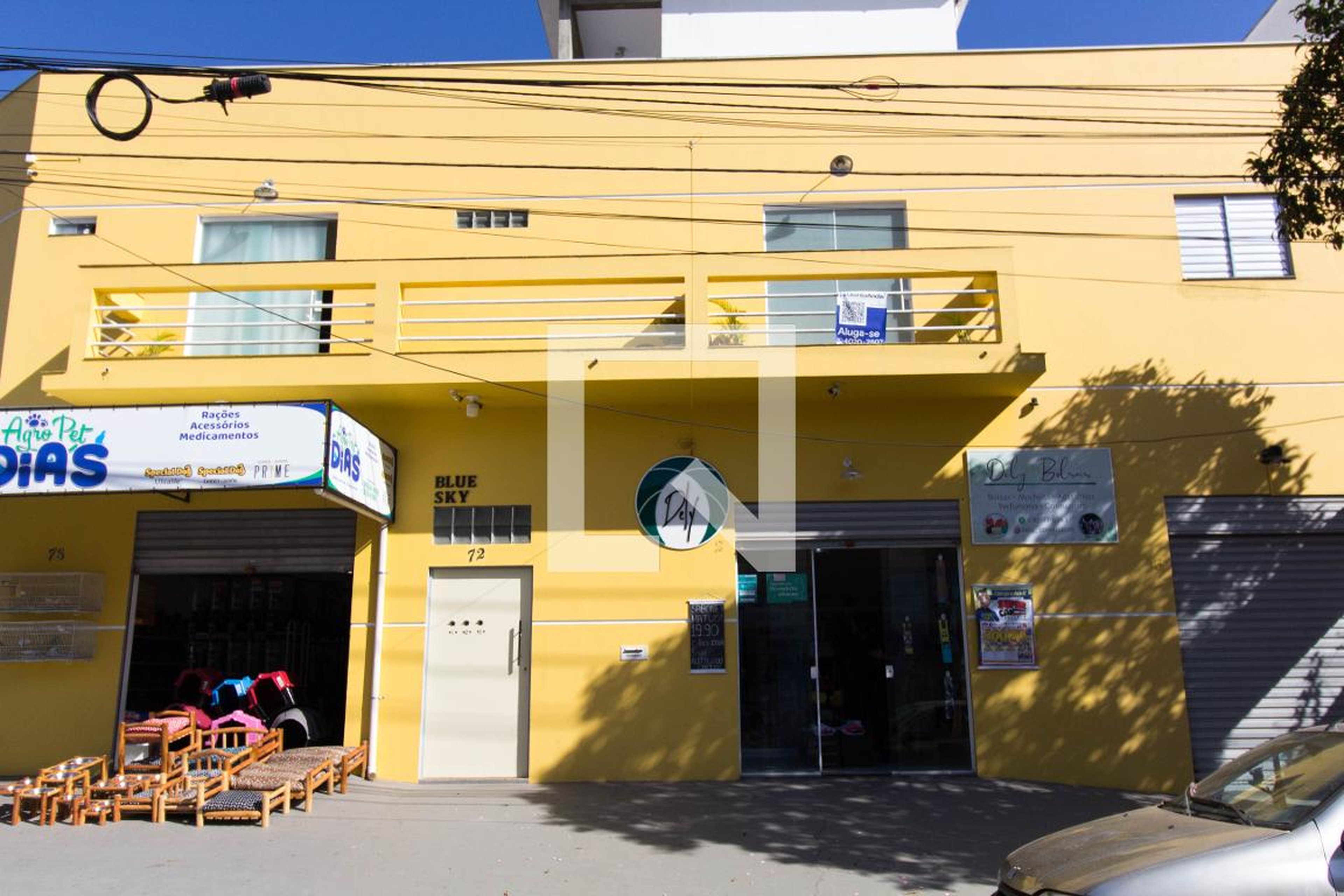 Fachada Condomínio em Rua David Barreto, 302