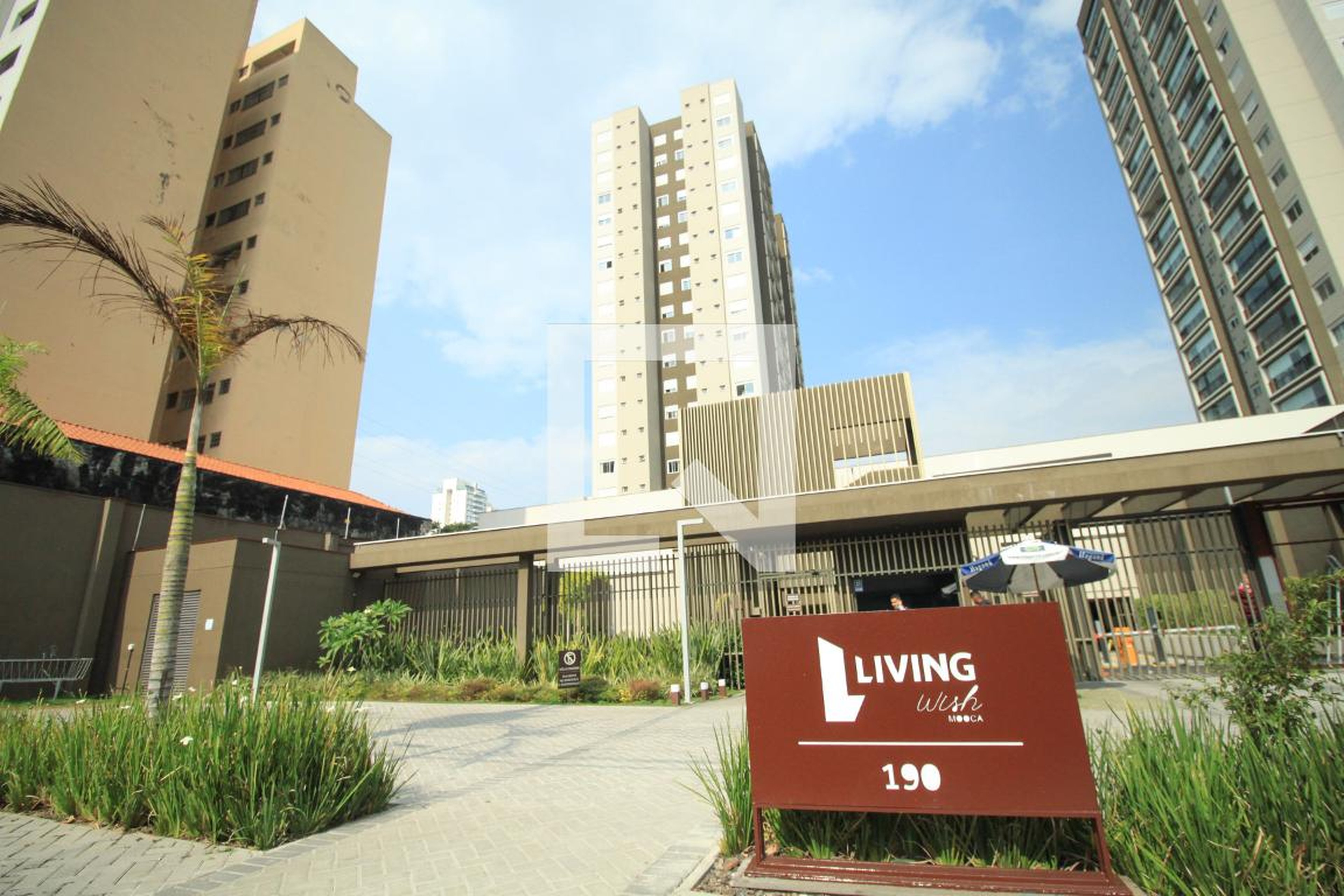 Fachada Condomínio Living Wish Mooca