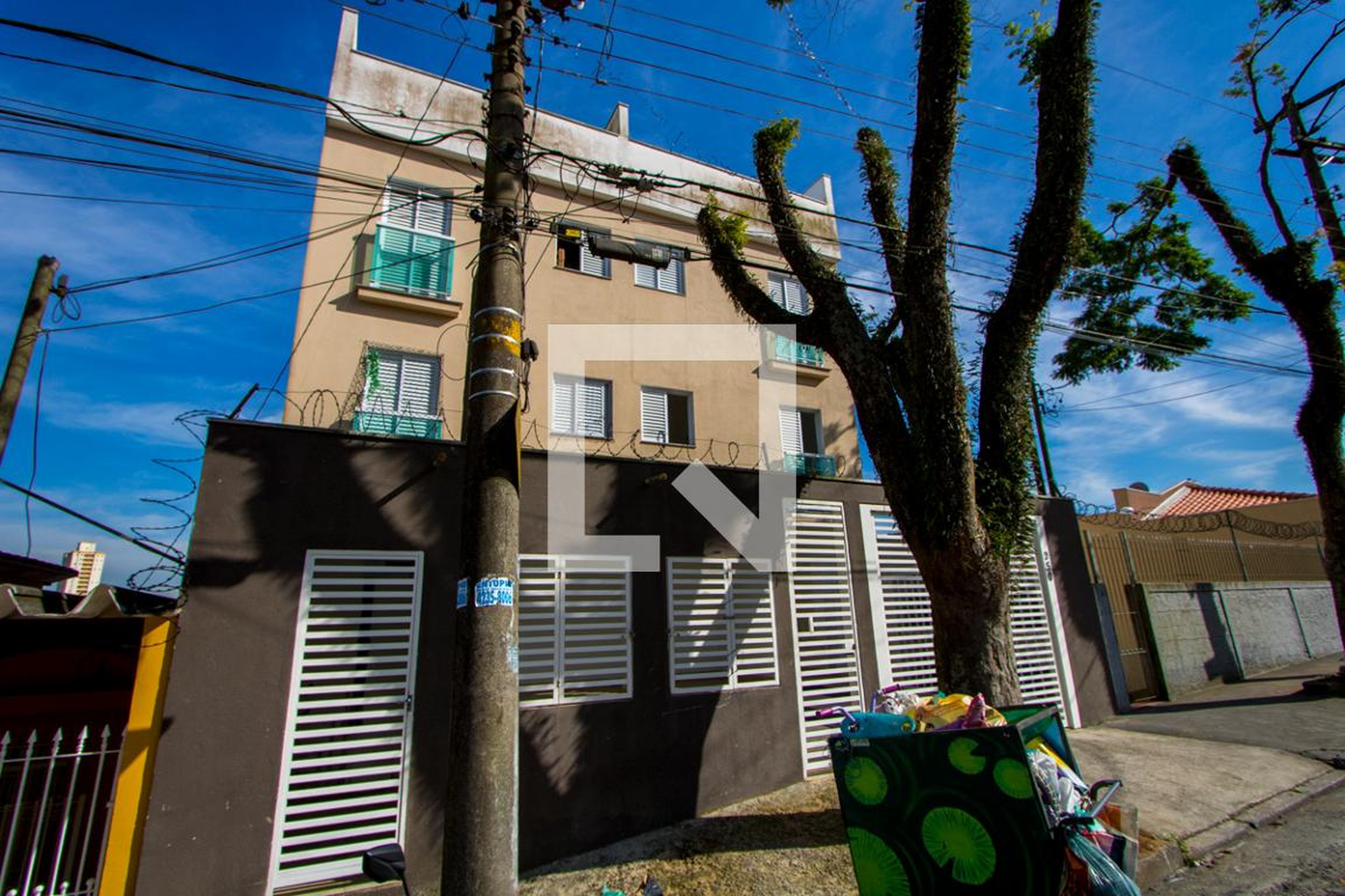 Fachada Condomínio em Rua Kepler, 250