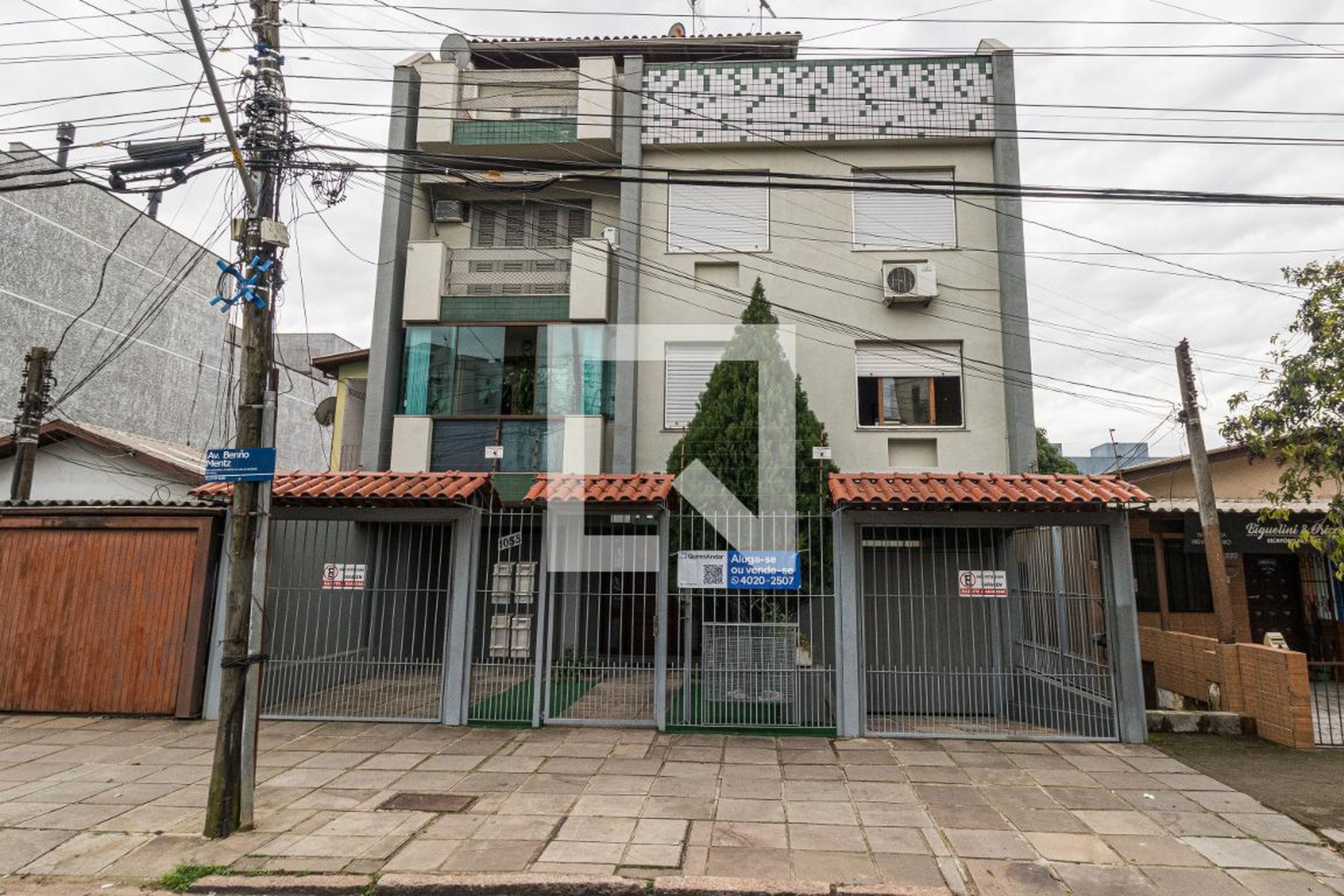 Fachada do Prédio Condomínio em Avenida Benno Mentz, 1058