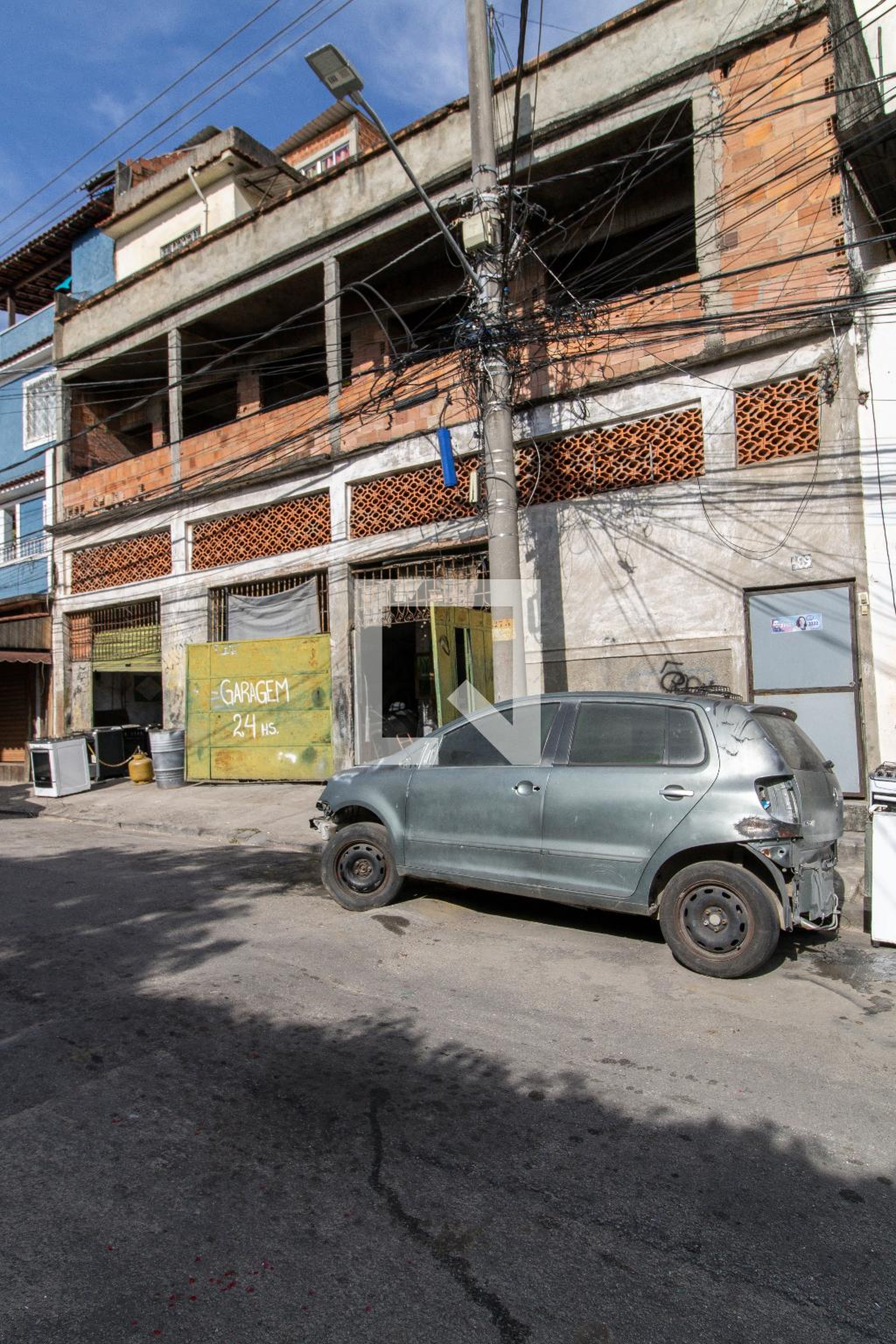Fachada Condomínio em Rua Idume, 489