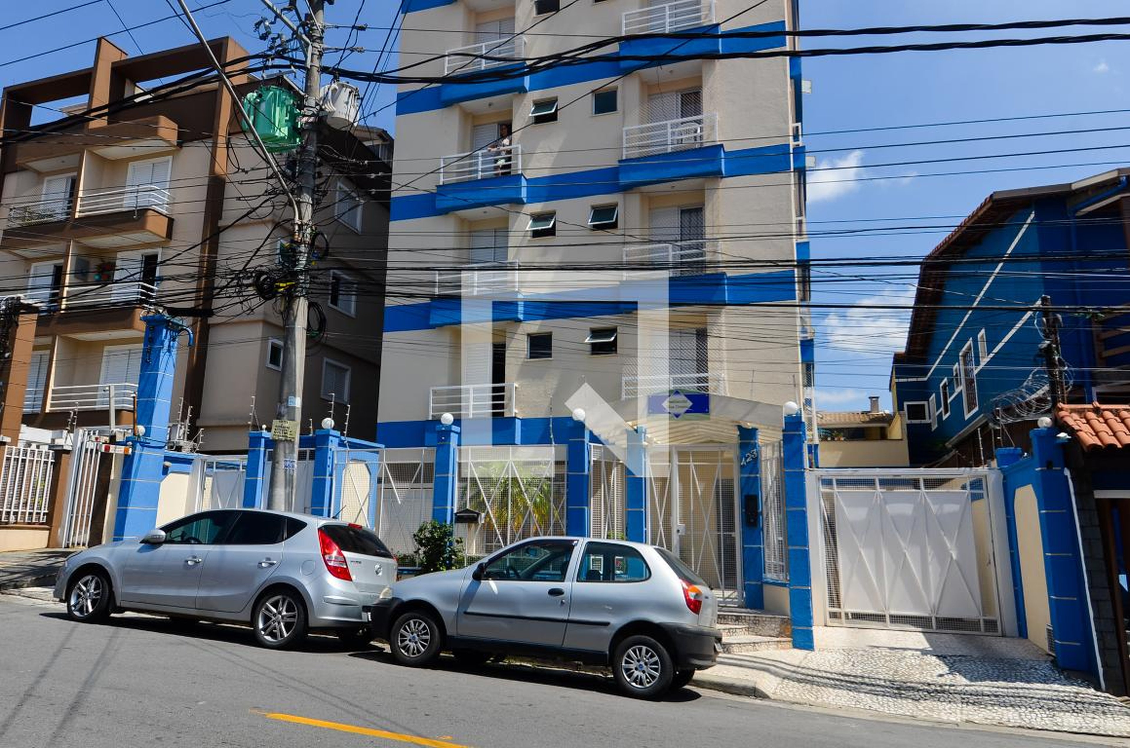 Fachada do Condomínio Condomínio Blue Dream