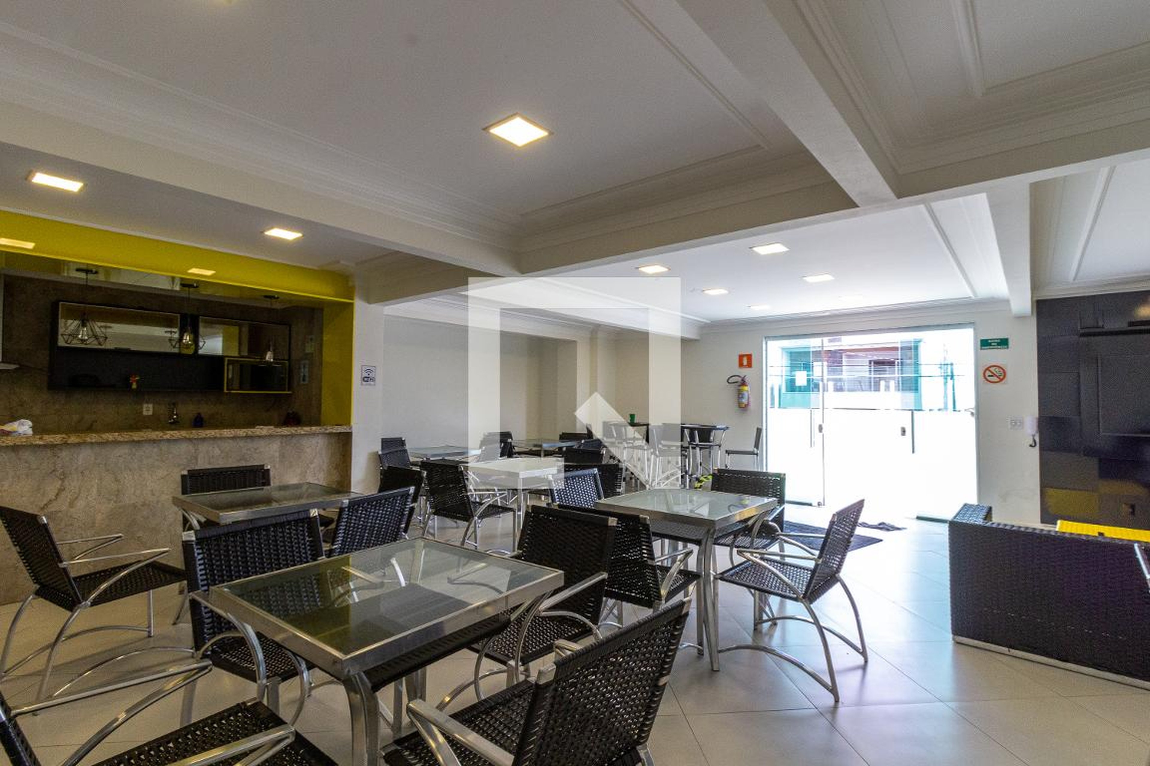 Salão de festas - Praia do Leblon