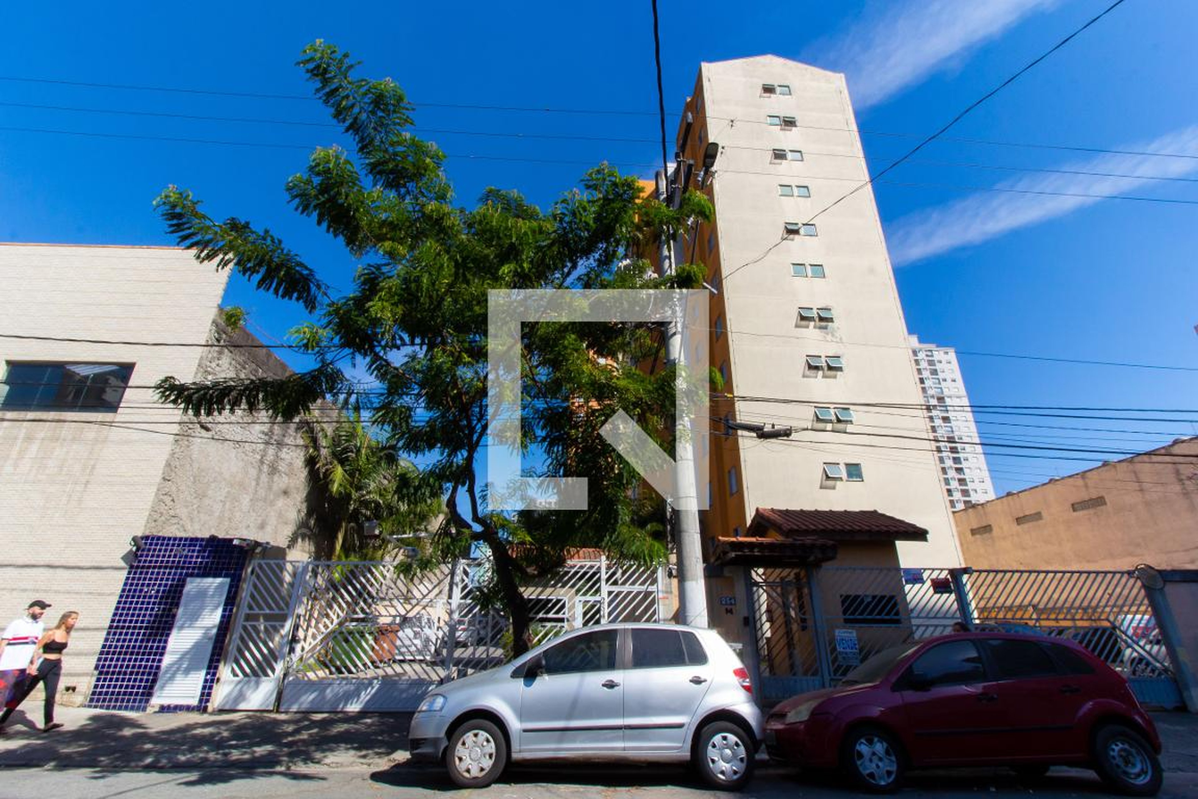 Fachada do Condomínio Condomínio Brás L