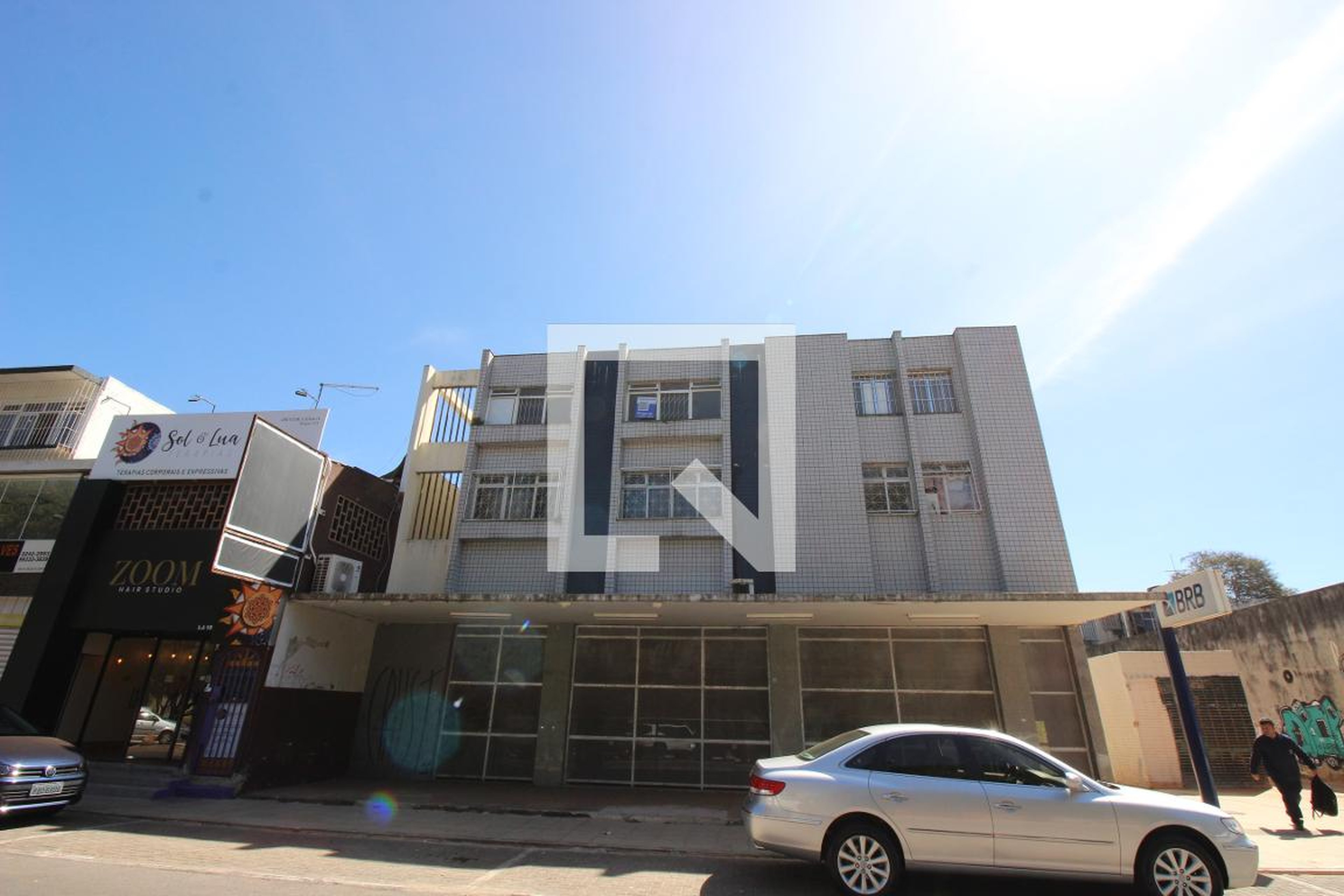 Fachada Condomínio em SHCS CRS 513 BL C LT 1/3, s/n