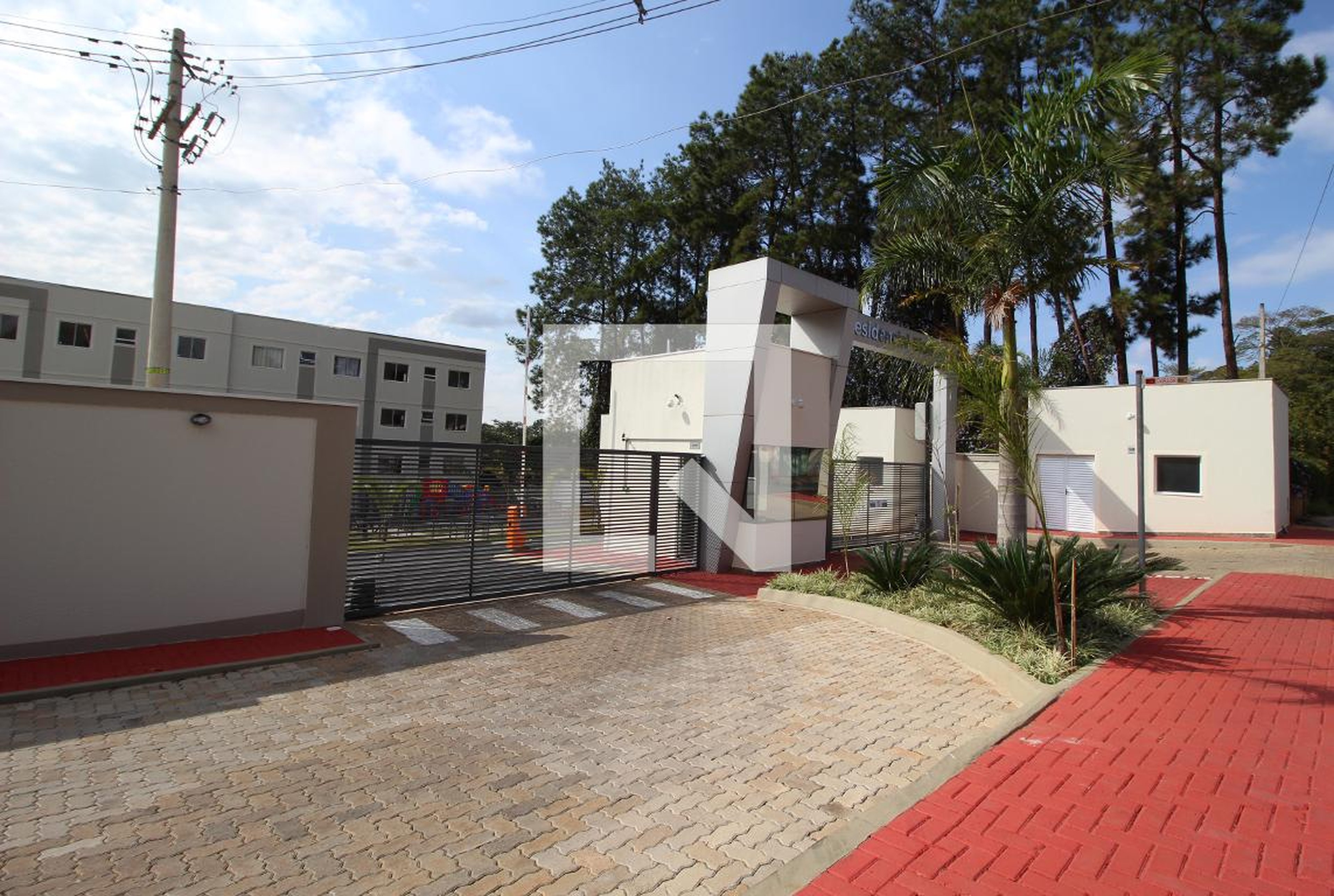 Fachada do Condomínio Residencial Sion