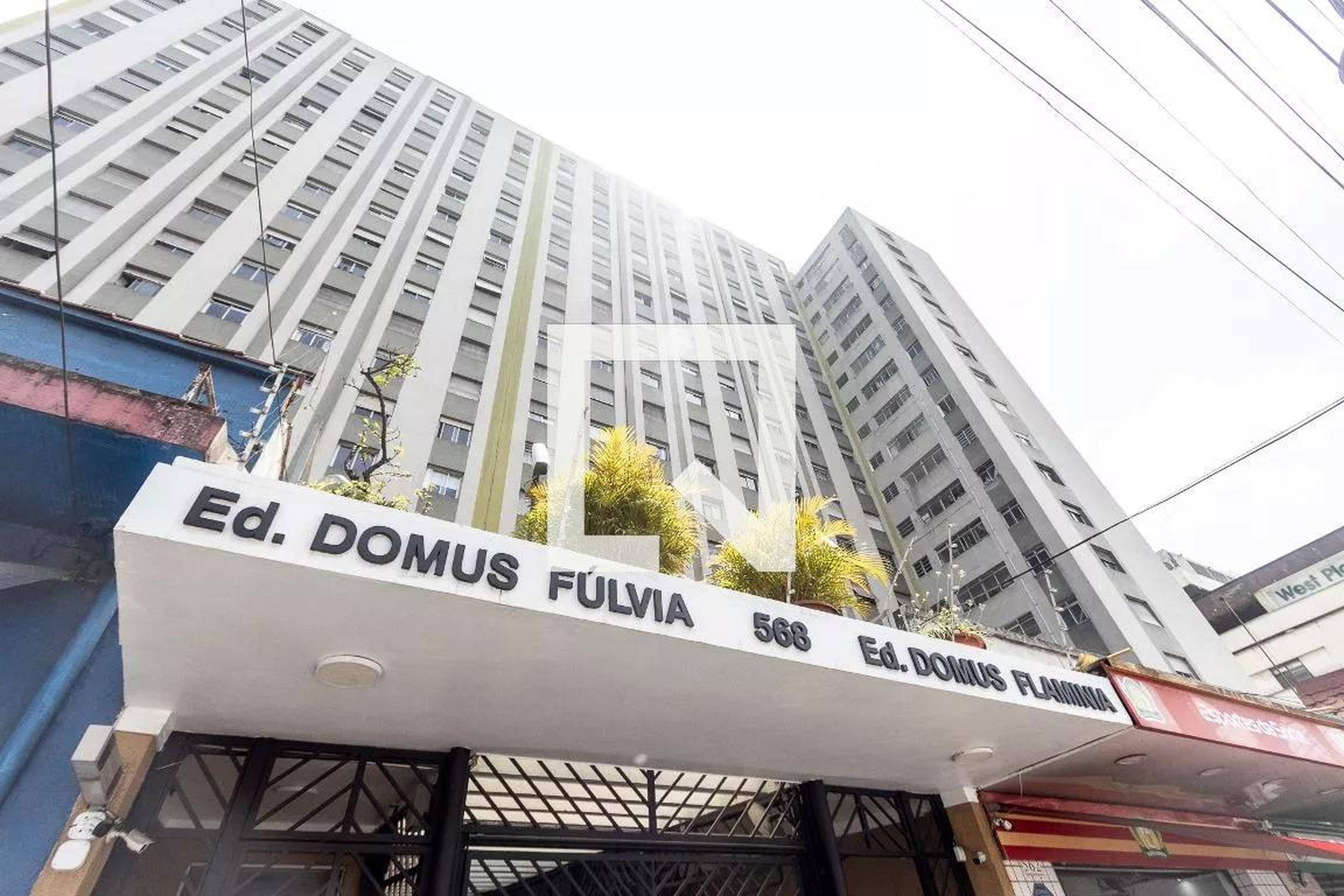 Fachada Edifício Domus Fúlvia e Flaminia