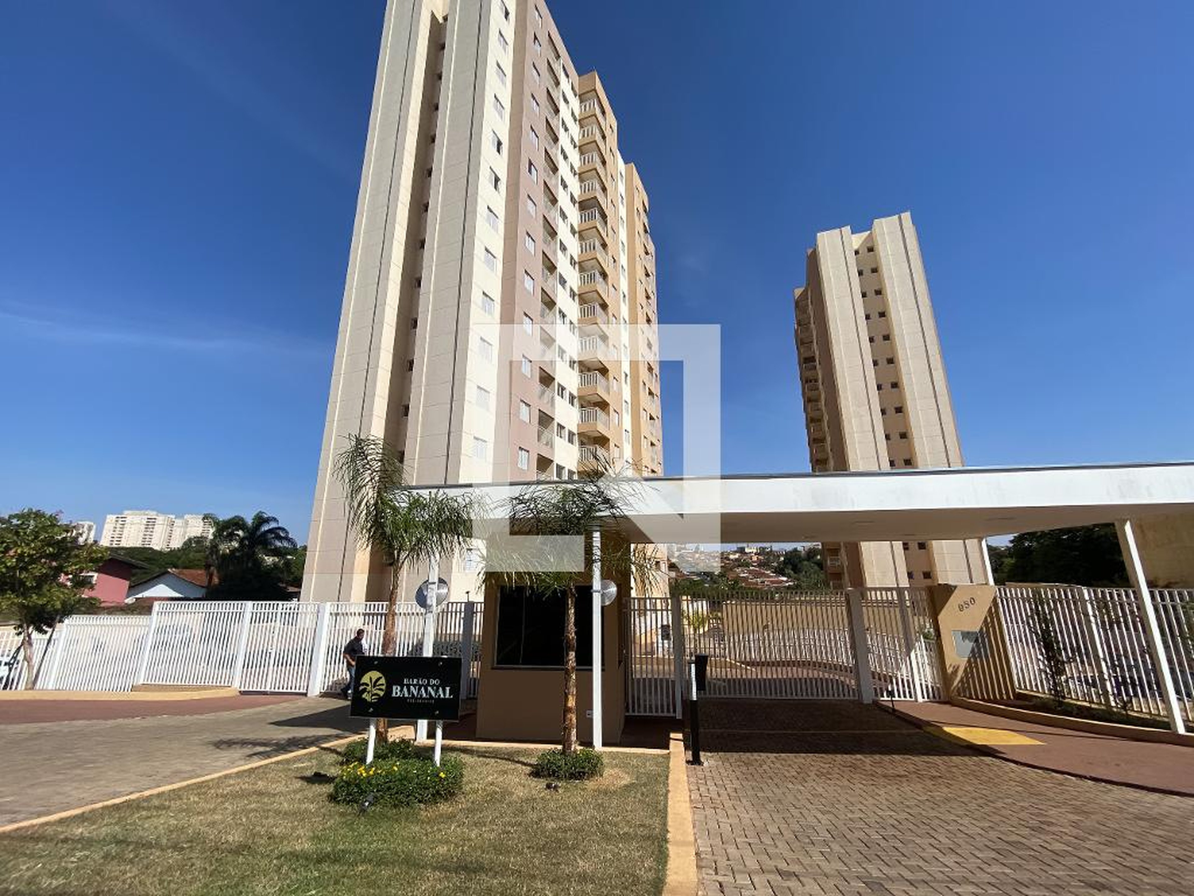 Fachada do Condomínio Residencial Barão do Bananal