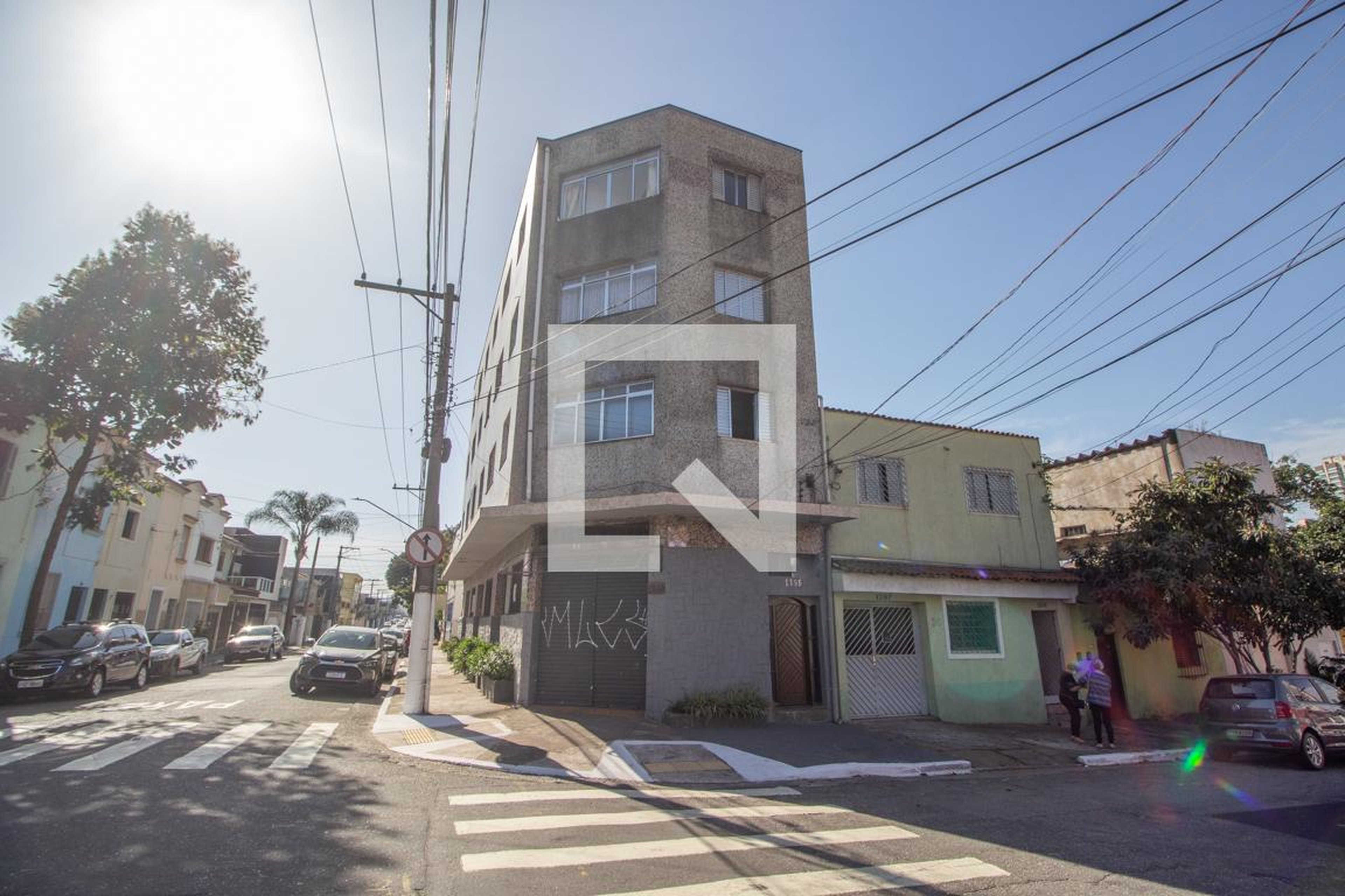 Fachada Condomínio em Rua Herval, 139