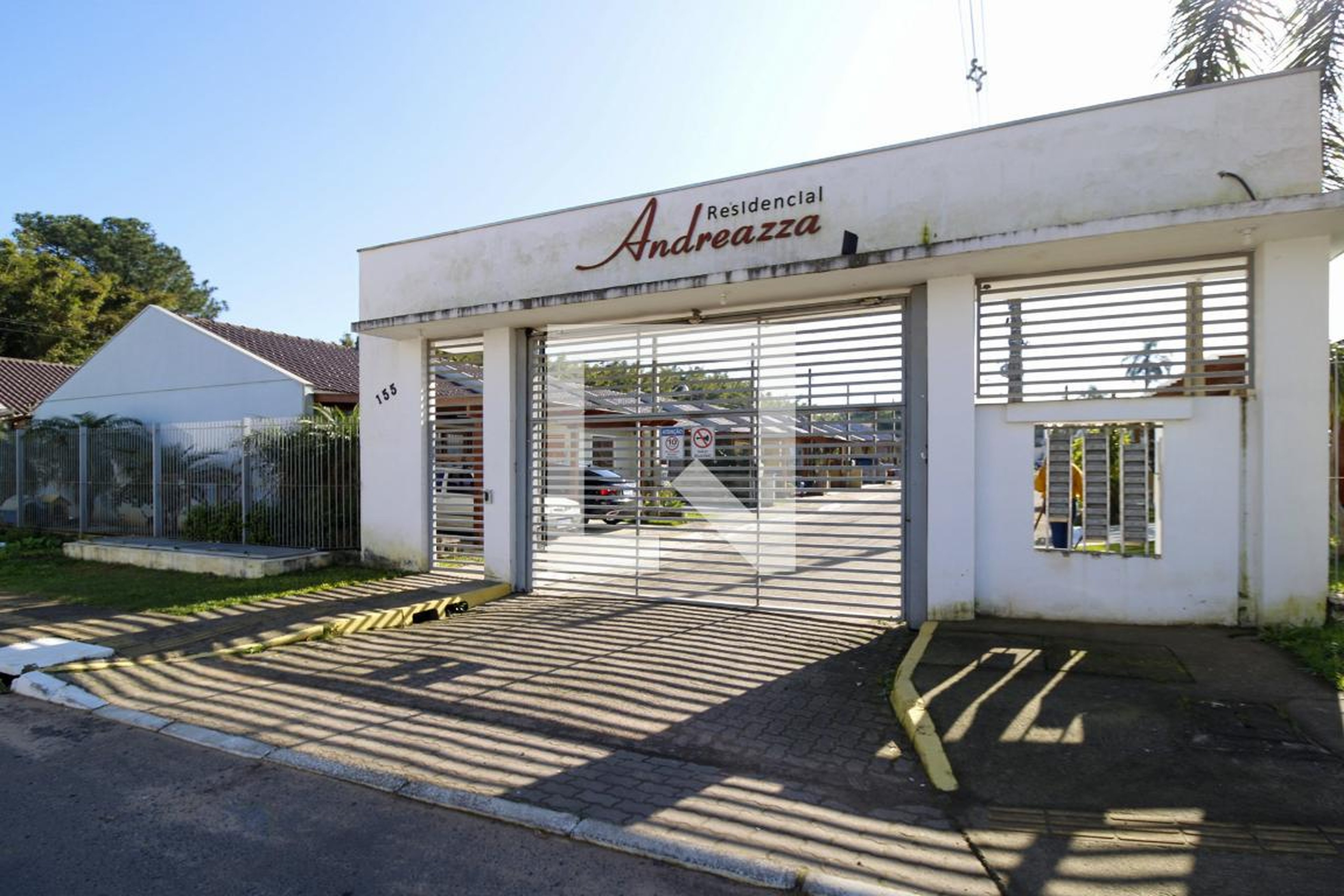 Fachada do Condomínio Residencial Andreazza